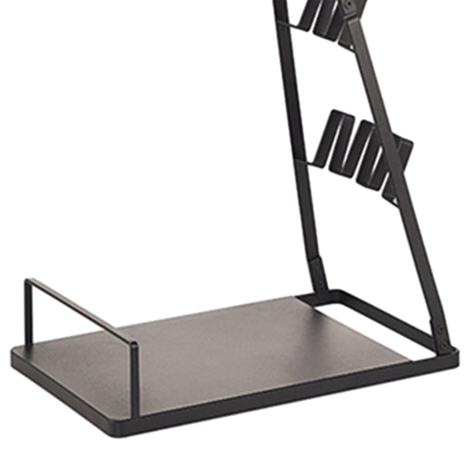 Vacuum Stand Universal Durable Vacuum Cleaner Storage Rack for Bathroom Home Black