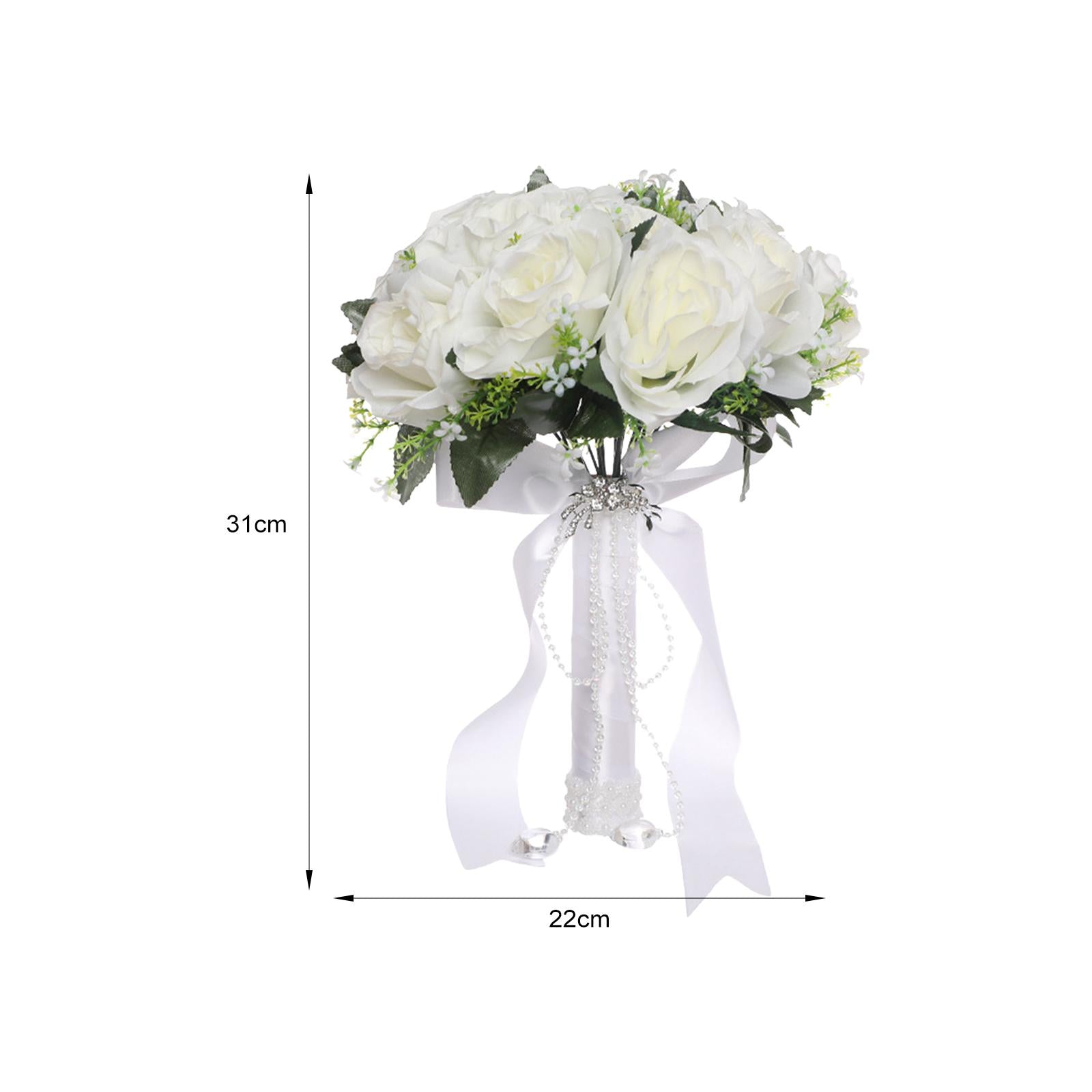 Wedding Bridal Bouquet Elegant Artificial Flowers for Festival Party Wedding