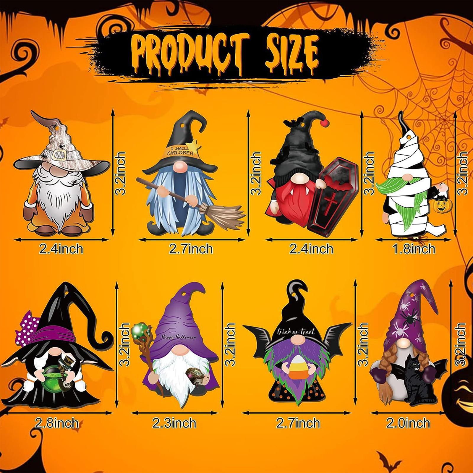 Wooden Halloween Tree Hanging Ornaments Sturdy Party Supplies for Home Decor Style A