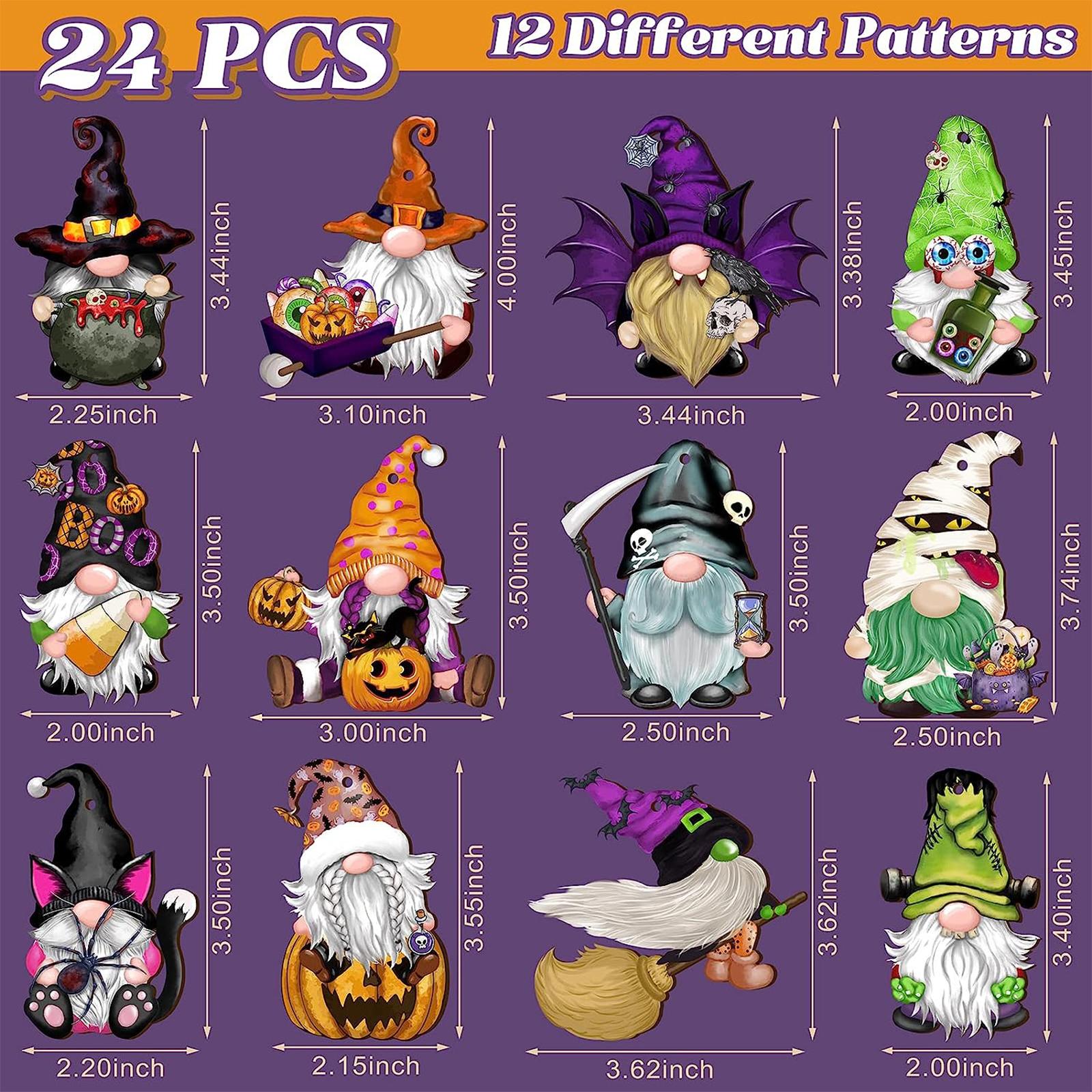 Wooden Halloween Tree Hanging Ornaments Sturdy Party Supplies for Home Decor Style D