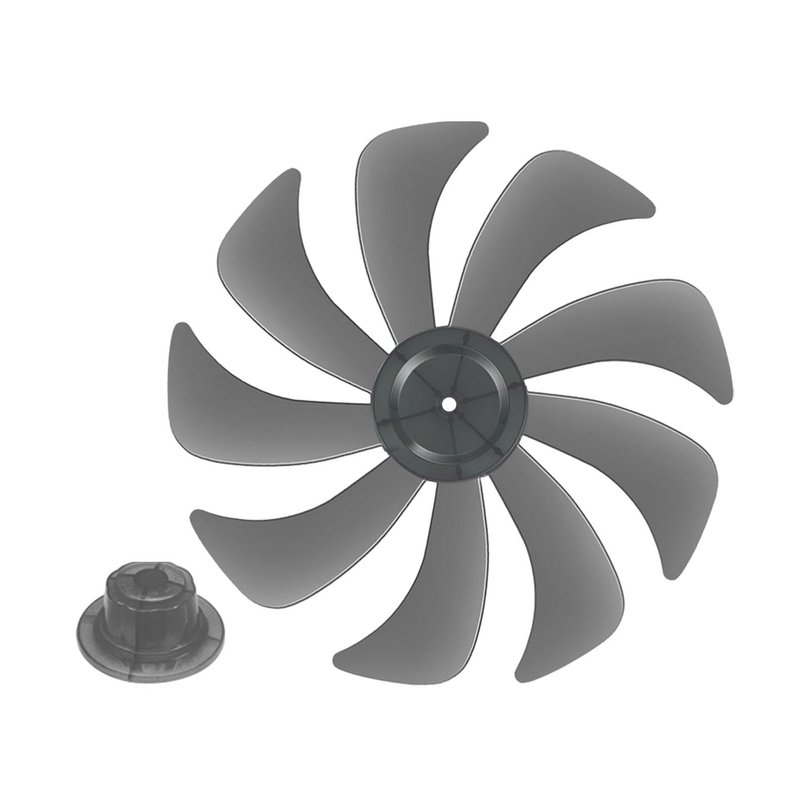 Fan Balde Easy to Install High Performance Direct Replaces Cooling Fan Balde 9 Blades 34cm