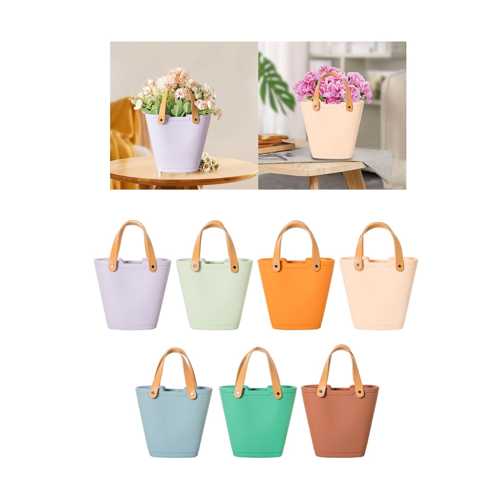 Ceramic Vase Minimalist Tall Gifts Bag Vase for Office Bedroom Dinning Table A
