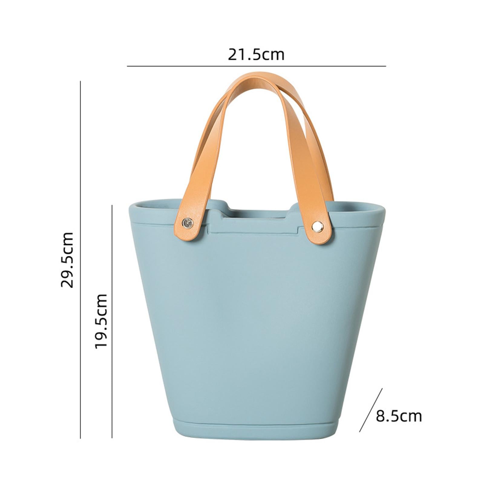 Ceramic Vase Minimalist Tall Gifts Bag Vase for Office Bedroom Dinning Table E
