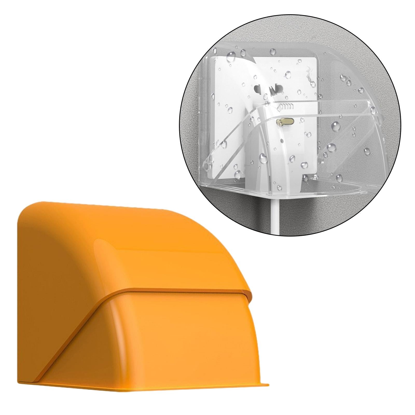 Bathroom Socket Box 86 Type Traveling Accs Dustproof Electrical Outlet Cover orange