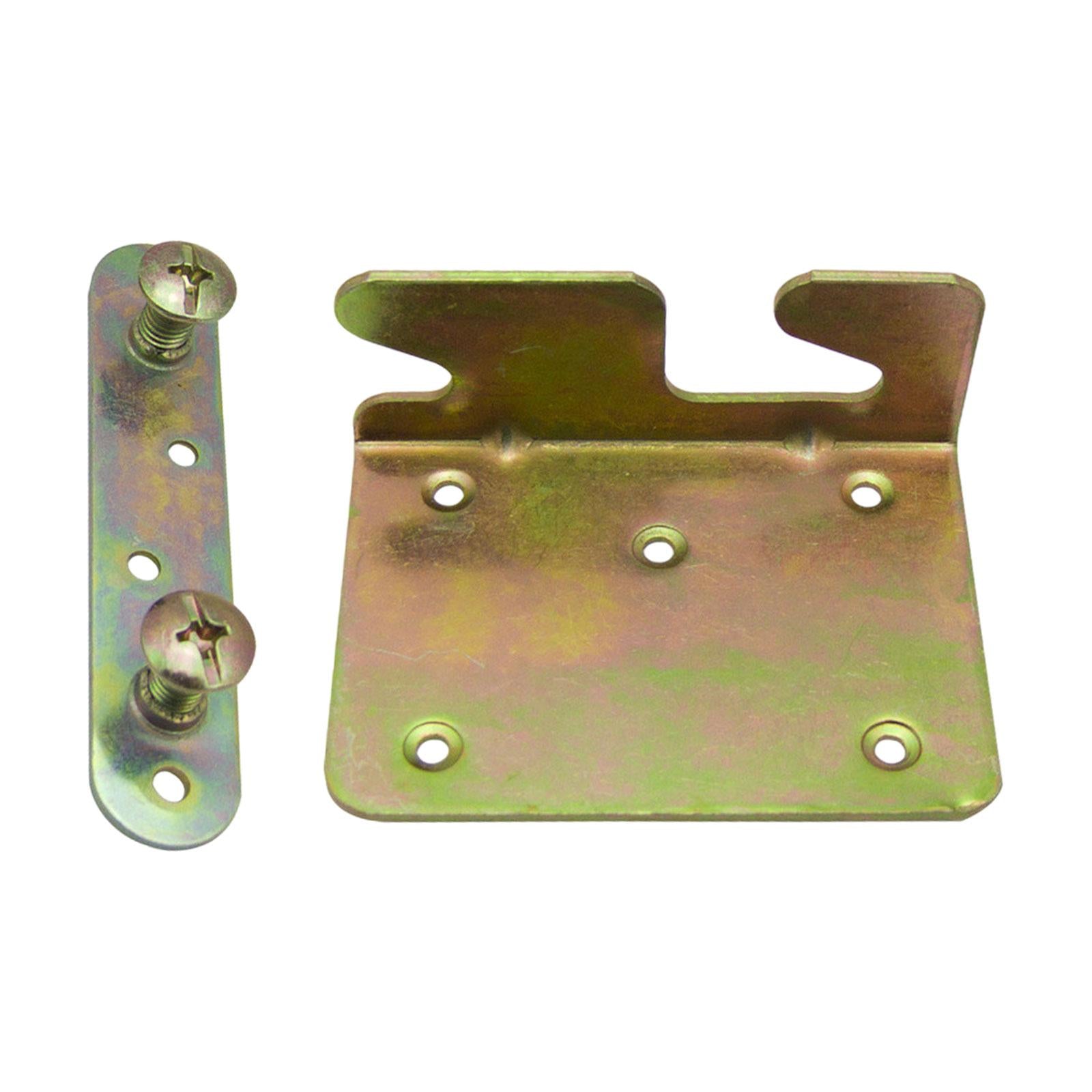 Bed Brackets Connectors Hinge Support Corner Fixings Bed Rail Brackets Hinge