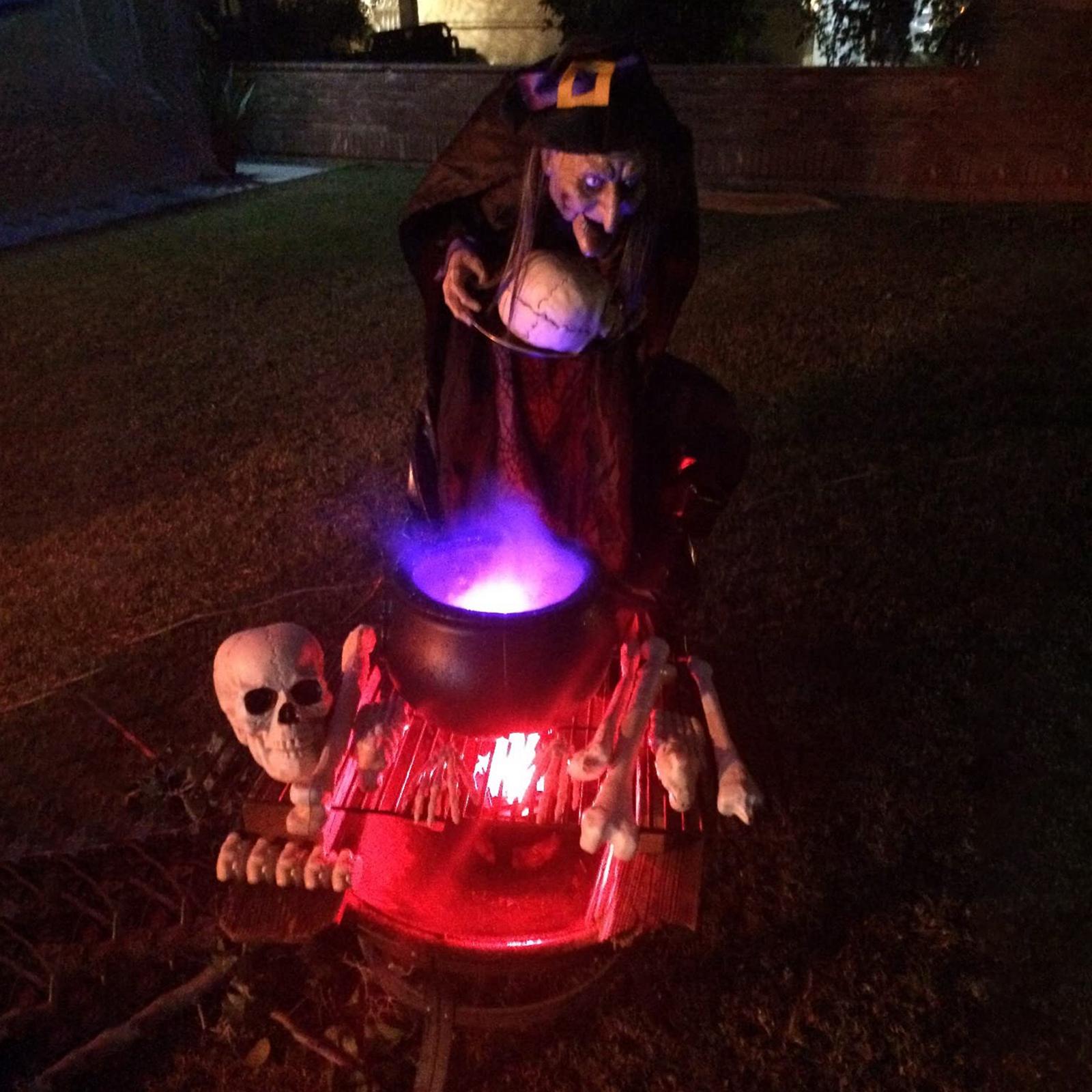 Ultrasonic Mist Maker Fogger Ornament 12 LED for Fish Tank Birdbath Sink Pot