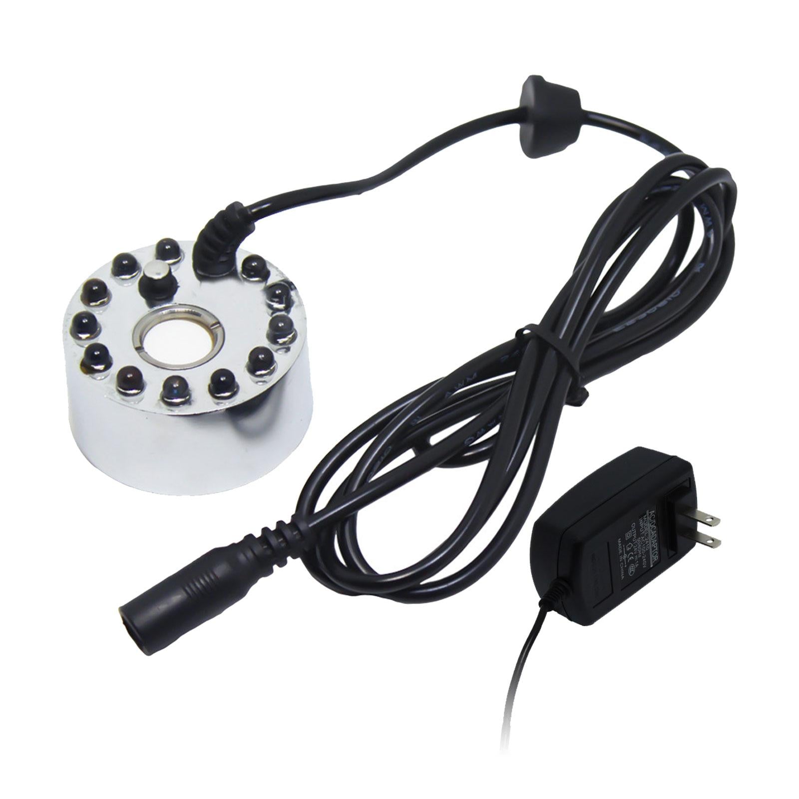 Ultrasonic Mist Fog Maker Pond Fog Machine for Home Indoor Fountain Birdbath