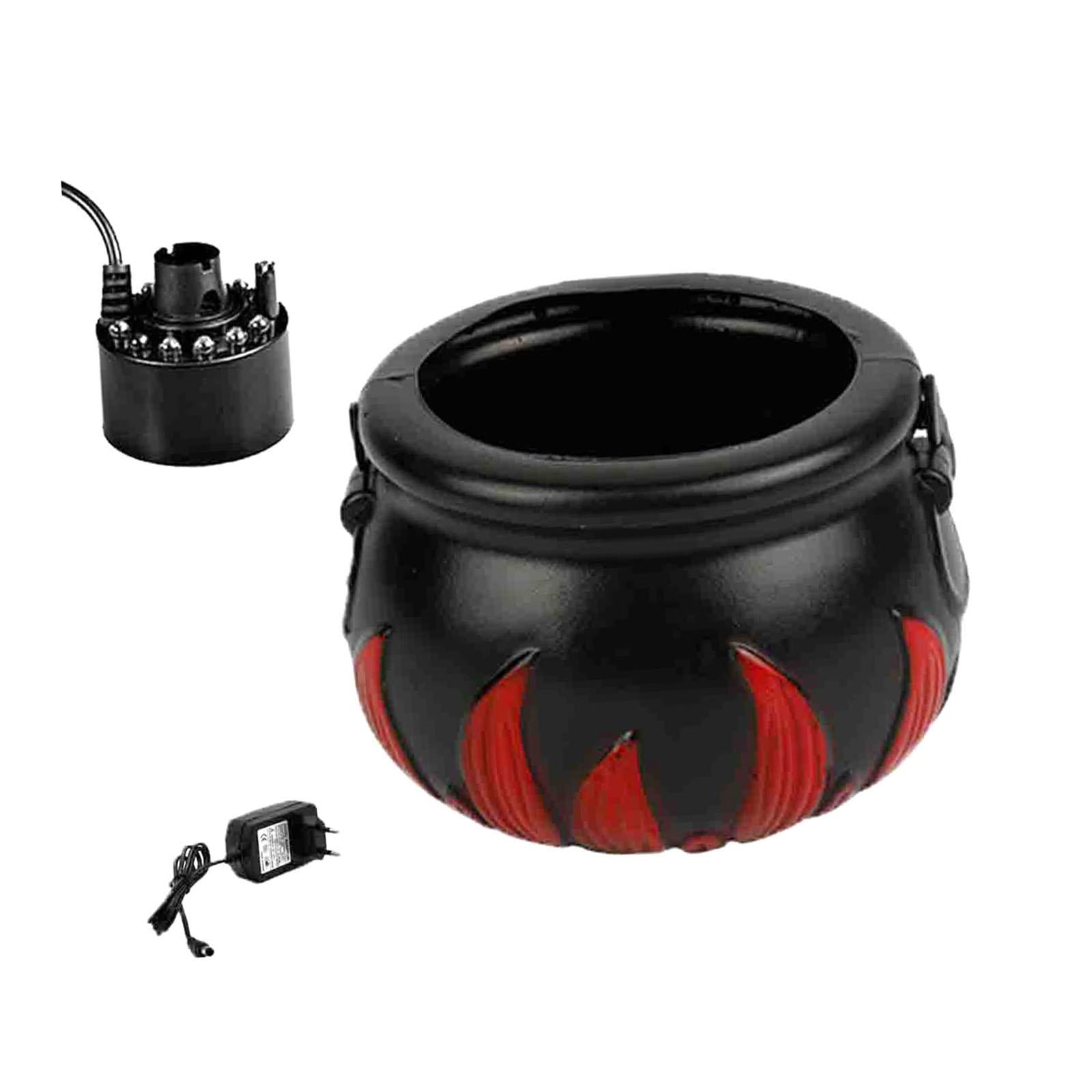 Halloween Mini Fog Mister and Witch Bucket EU Power Adapter for Vase Basin Style B