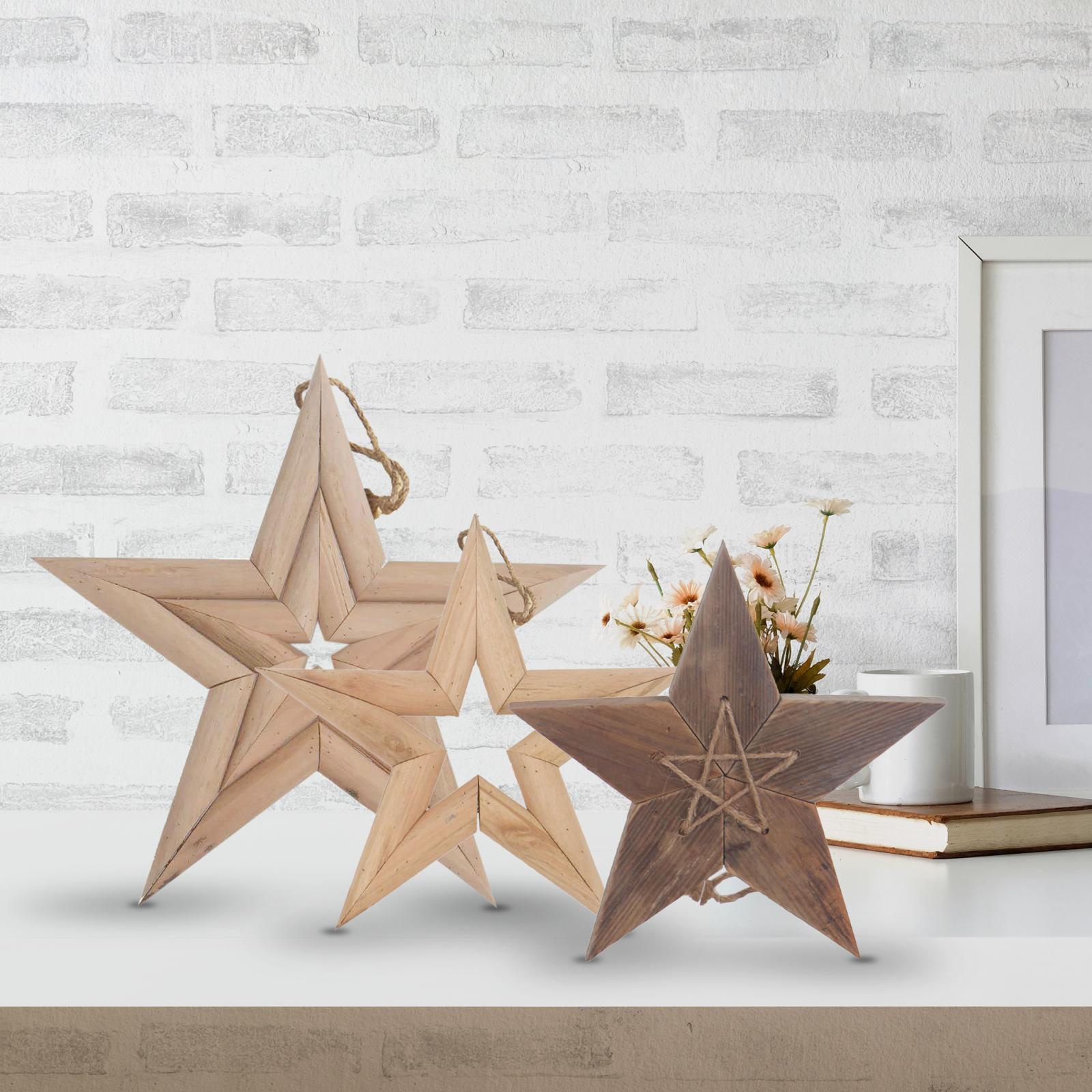 Hanging Wooden Decoration Wall Hanging Ornament for Farmhouse Wedding Cabins Style A