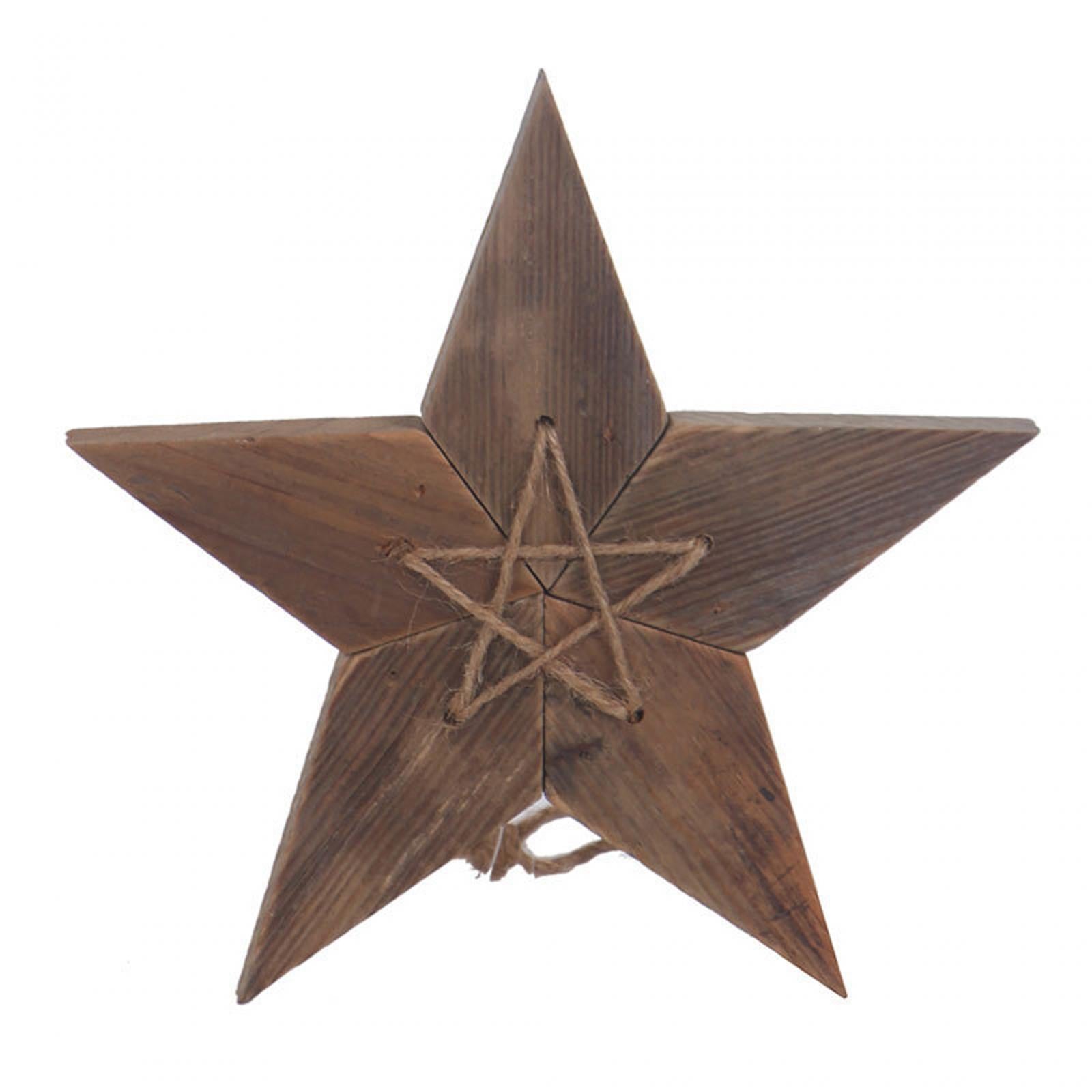 Hanging Wooden Decoration Wall Hanging Ornament for Farmhouse Wedding Cabins Style C