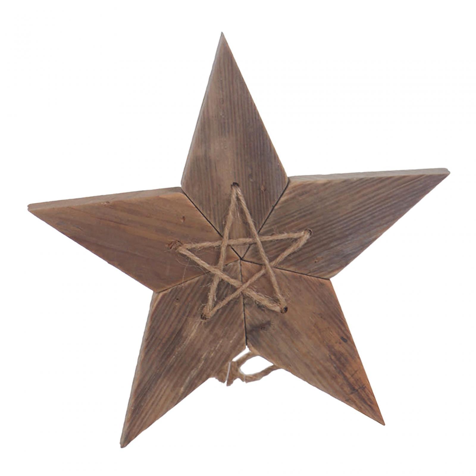 Hanging Wooden Decoration Wall Hanging Ornament for Farmhouse Wedding Cabins Style C
