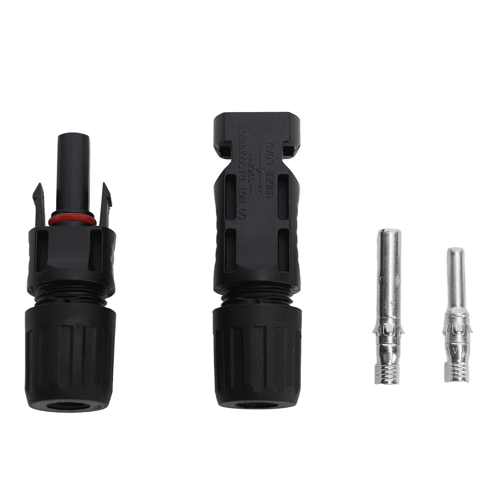Solar Panel Connector Extension Cable Accessories Durable Red and Black Wire