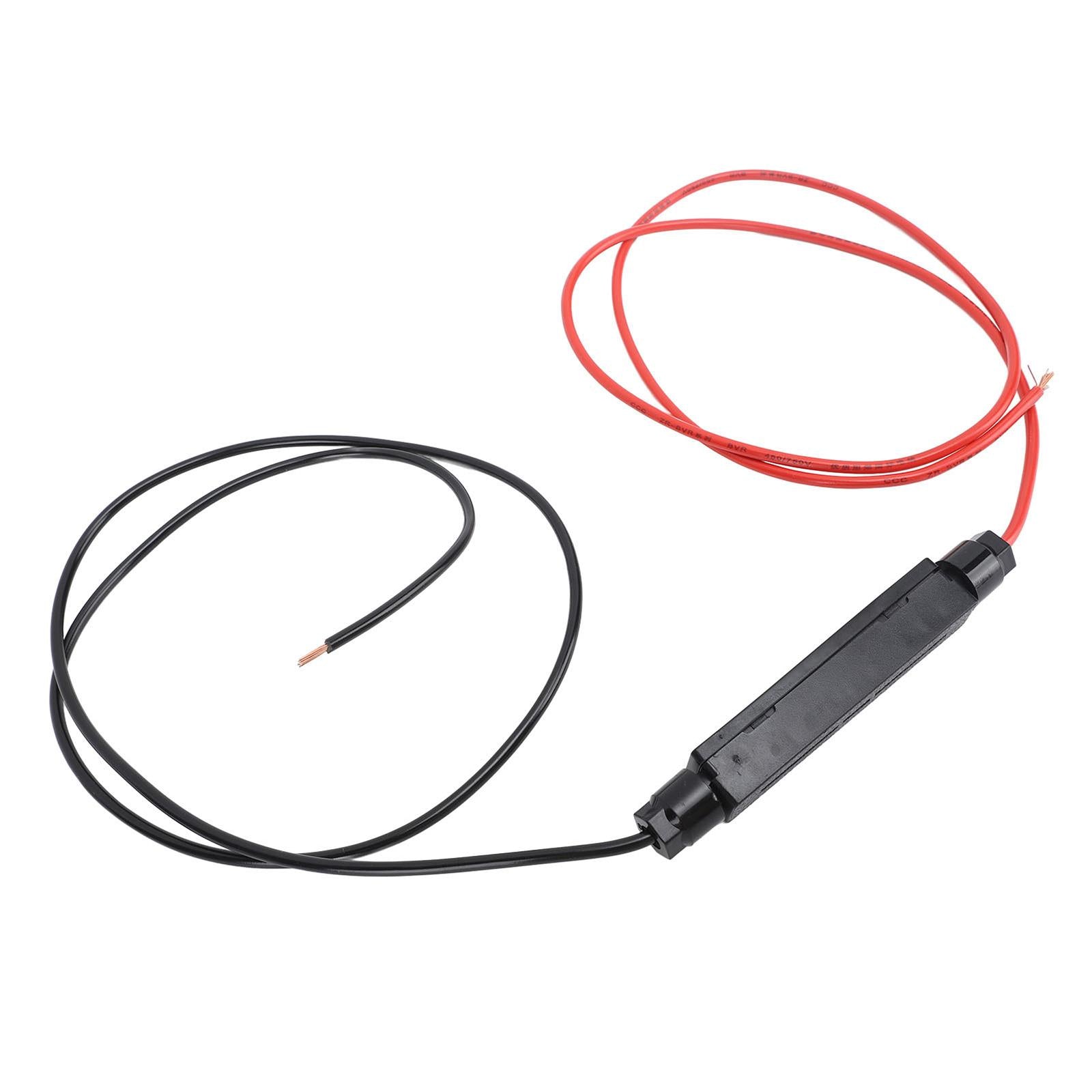 Solar Panel Connector Extension Cable Accessories Durable Red and Black Wire