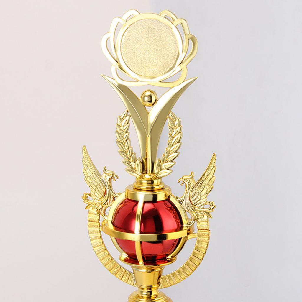 Award Trophy Cup Winning Prizes for Party Celebrations School Speech Contest Red 56.5cm