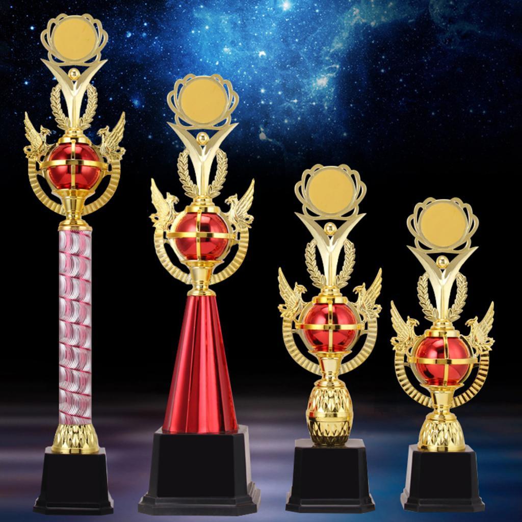 Award Trophy Cup Winning Prizes for Party Celebrations School Speech Contest Red 56.5cm