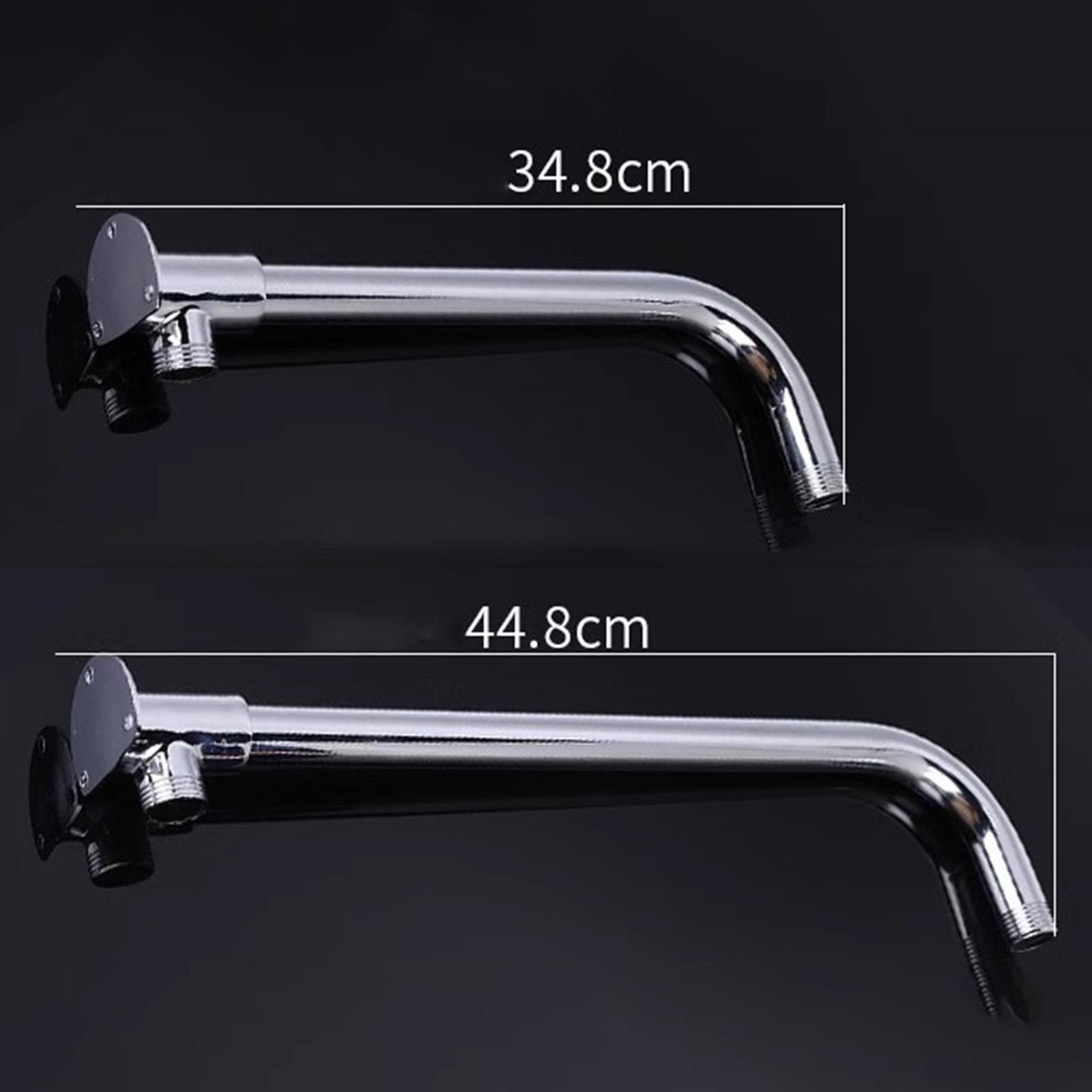 Shower Head Extension Arm 90 Degrees Handheld Shower Arm Extension Arm Joint 29.5cm