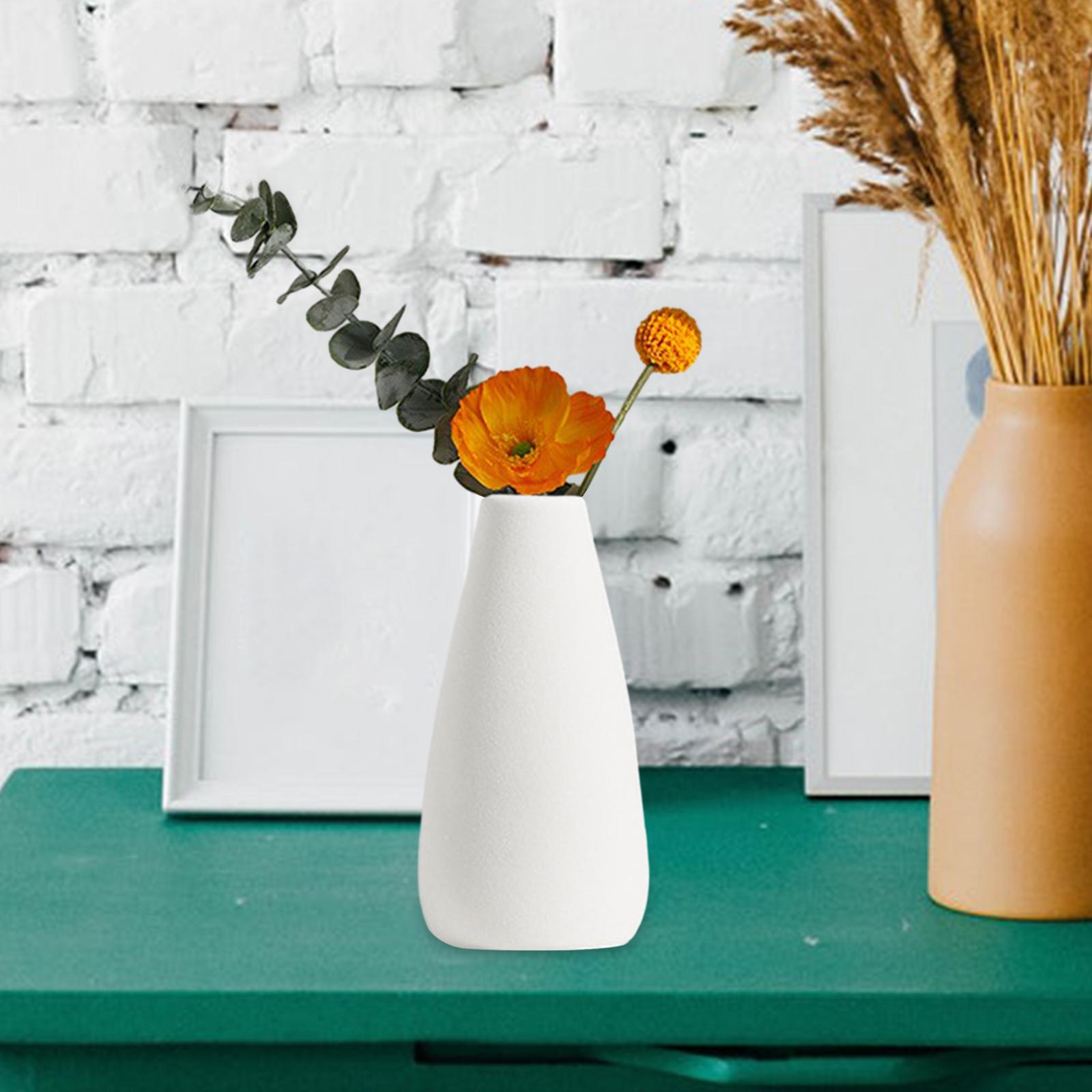 Ceramic Vase Container Nordic Decoration for Garden Bedroom Centerpiece Style B