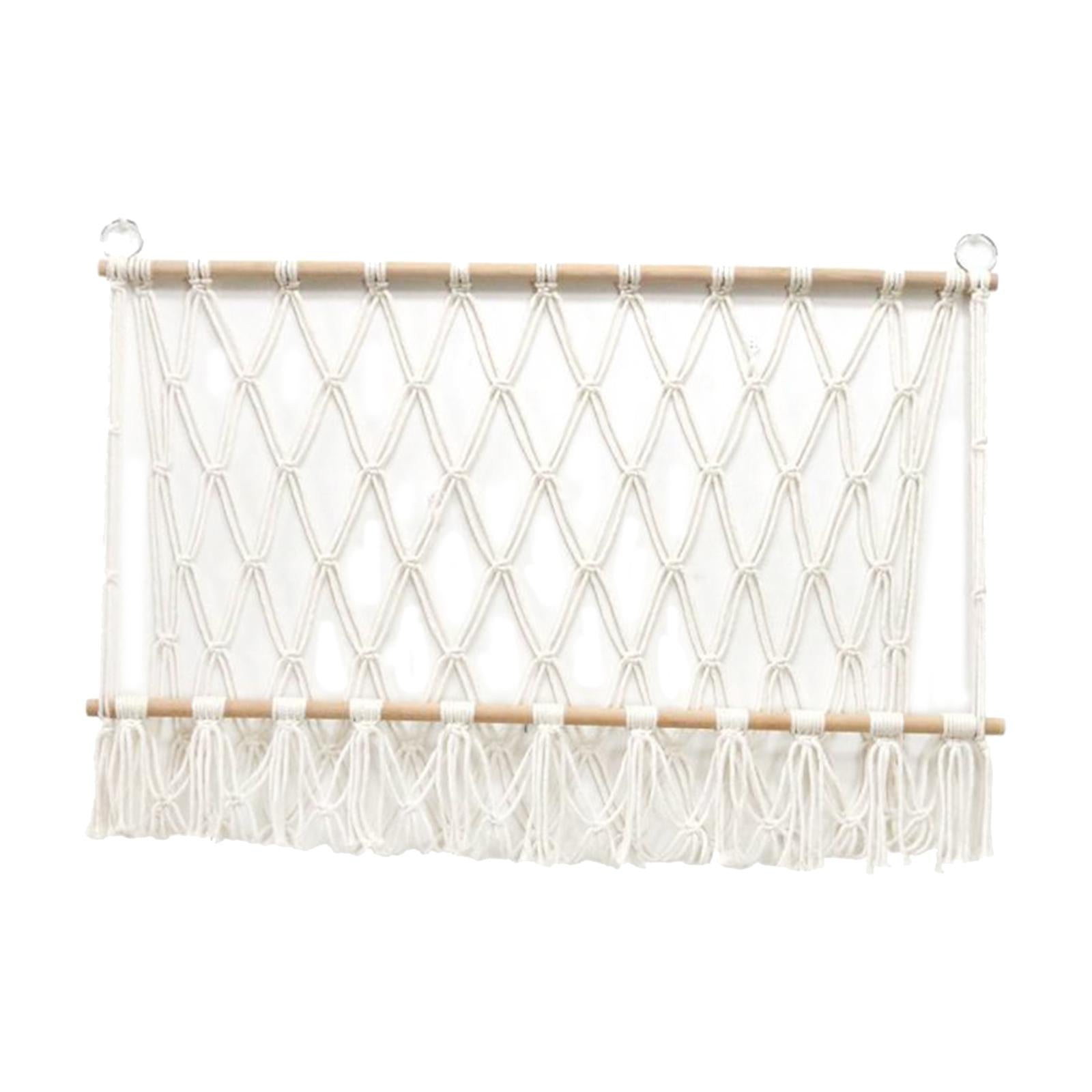 Stuffed Animals Net Boho Stuffed Toys Organizer Net for Play Room Decoration