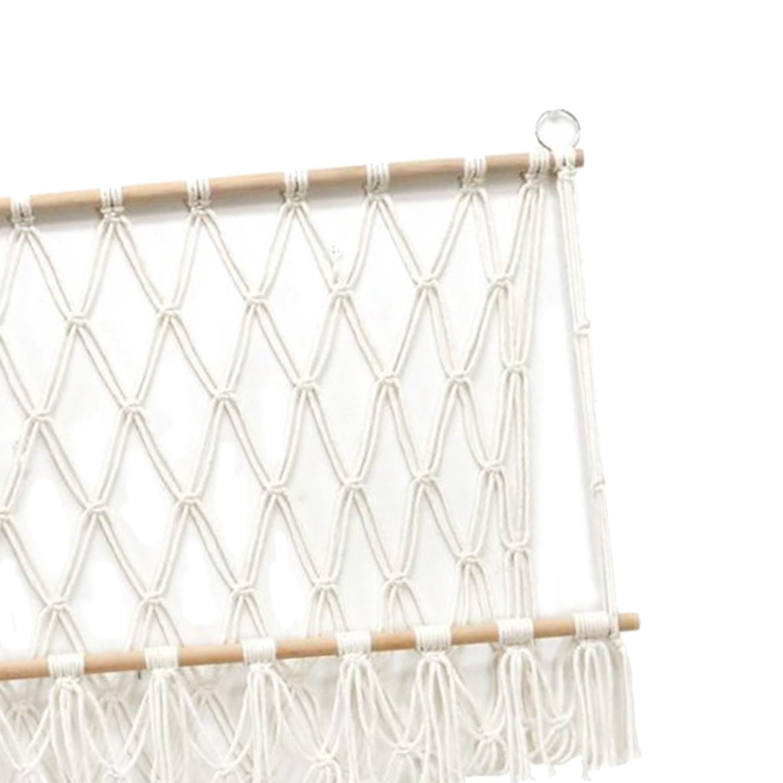 Stuffed Animals Net Boho Stuffed Toys Organizer Net for Play Room Decoration