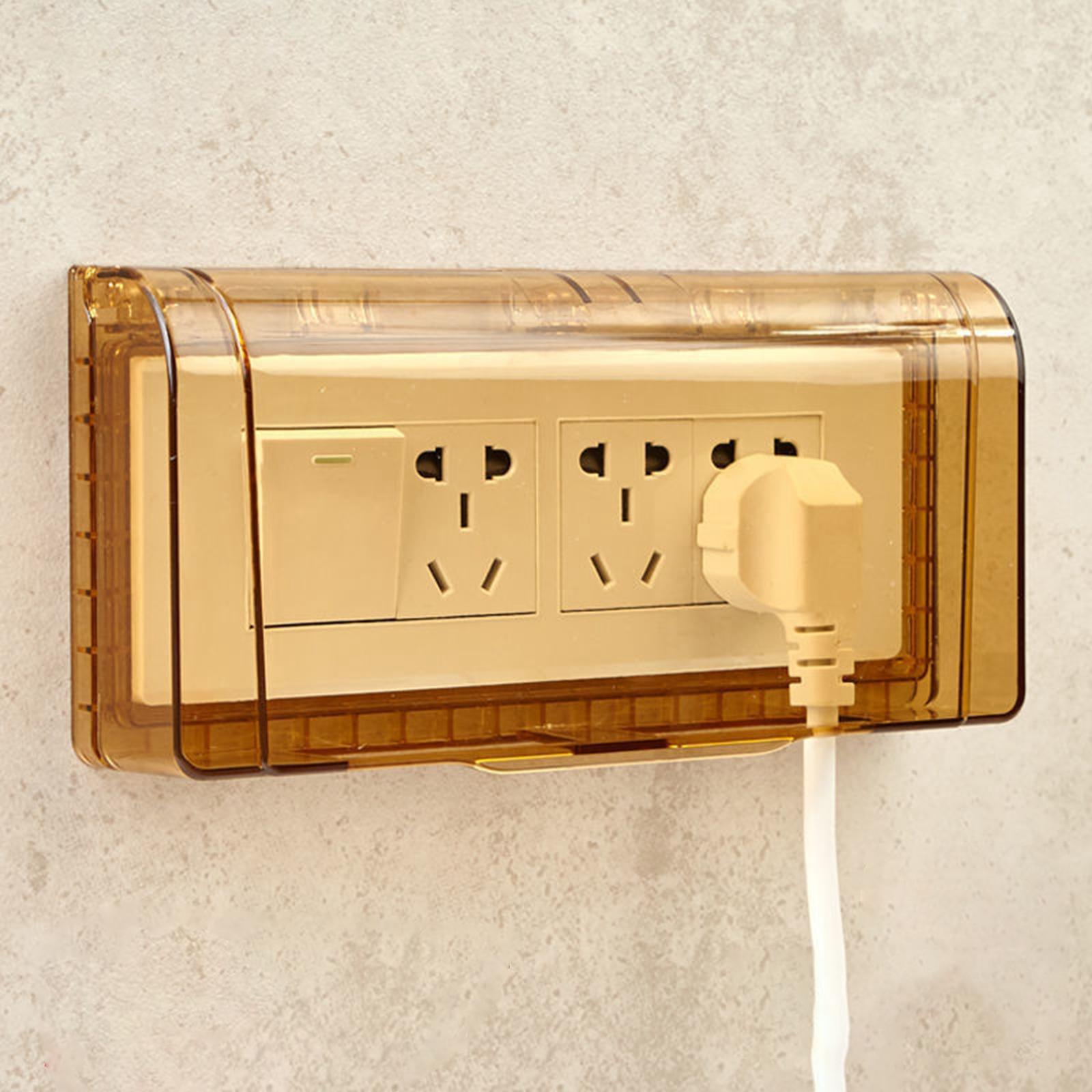 Electric Plug Waterproof Cover Sturdy Outlet Covers for Office Kitchen Hotel Large