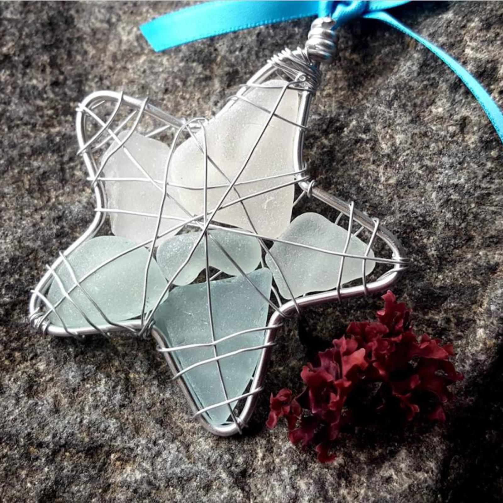 Funny Pendants Xmas Star Hanging Ornament for Anniversary Porch Wedding With Card