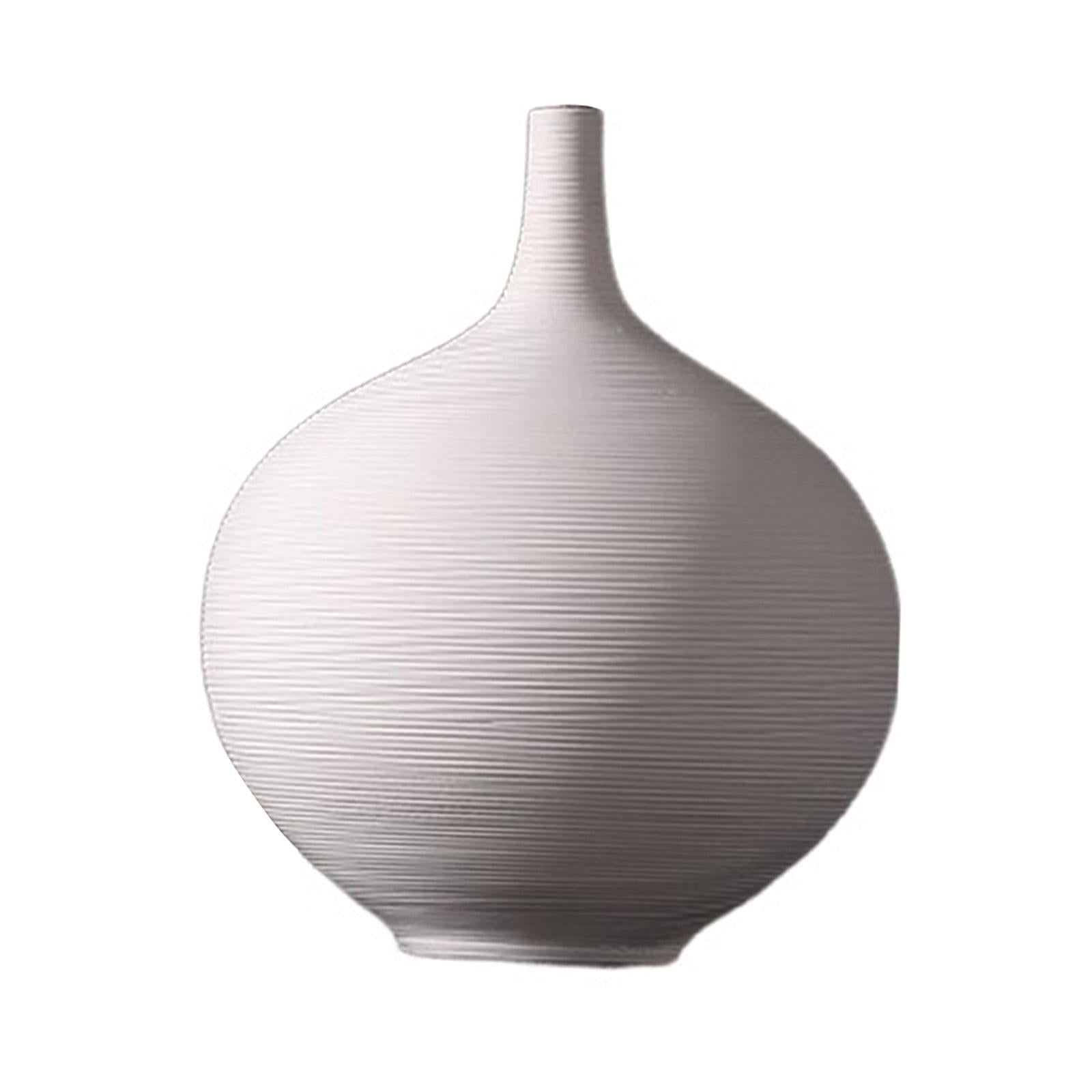 Ceramic Vase Modern Flower Container Holder for Living Room Table 24cmx19.5cm