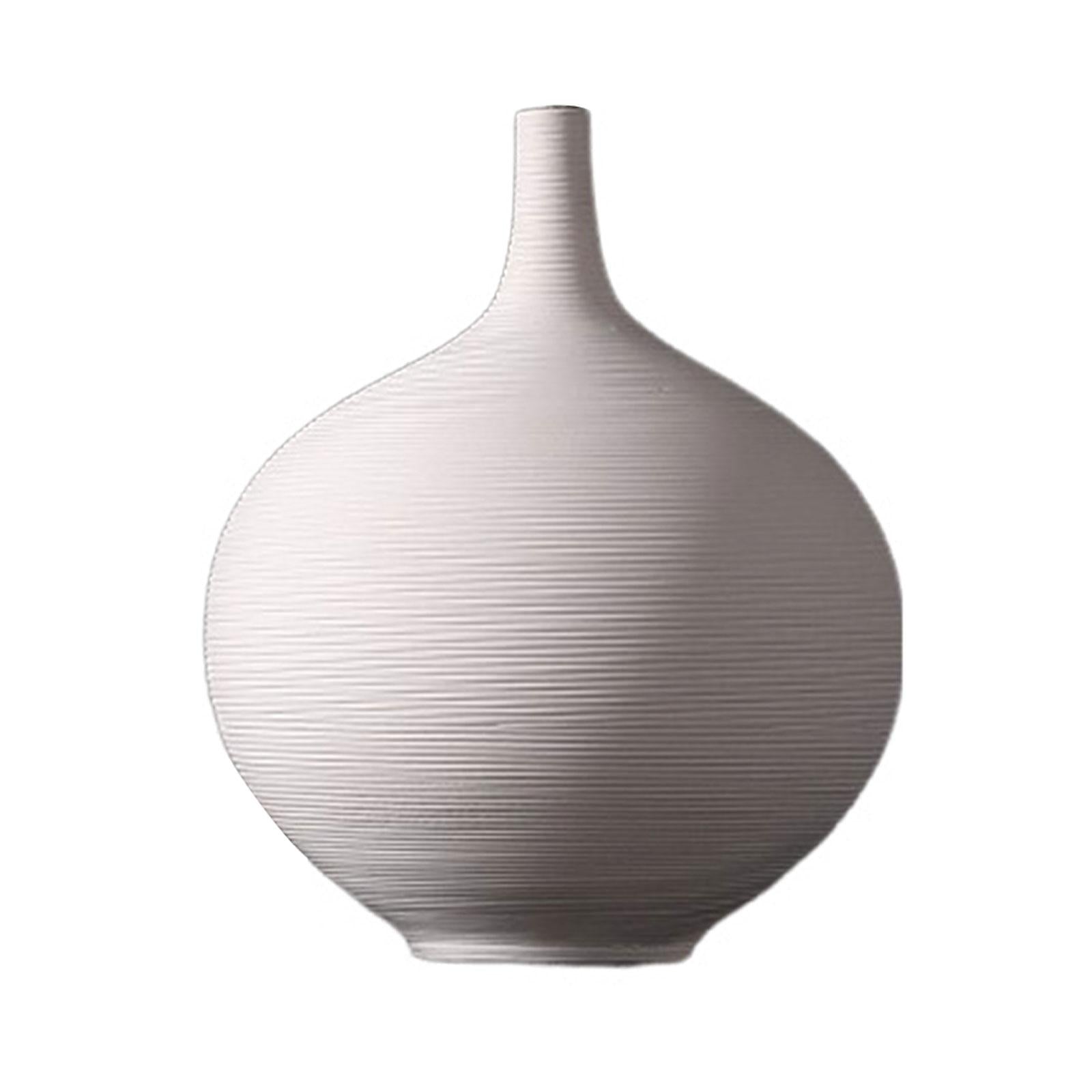 Ceramic Vase Modern Flower Container Holder for Living Room Table 24cmx19.5cm