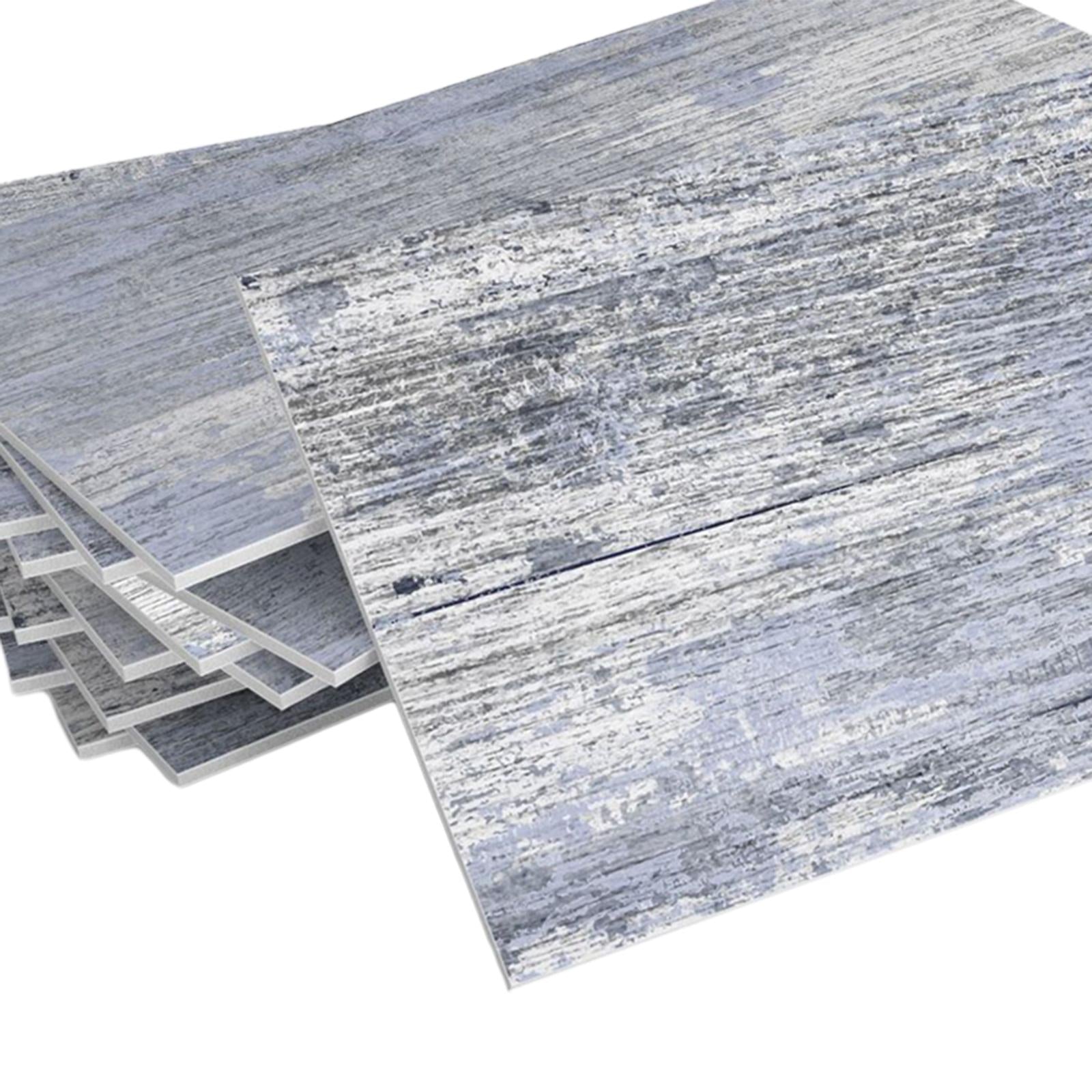 16Pcs Foam Wallpaper Peel and Sticker Wall Panels for Bathroom Kitchen Bedroom blue b grain