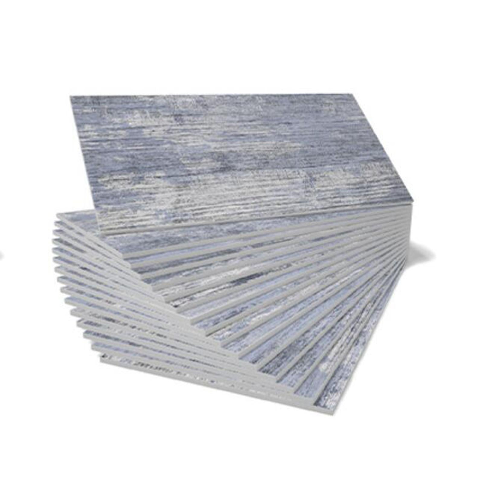 16Pcs Foam Wallpaper Peel and Sticker Wall Panels for Bathroom Kitchen Bedroom blue b grain