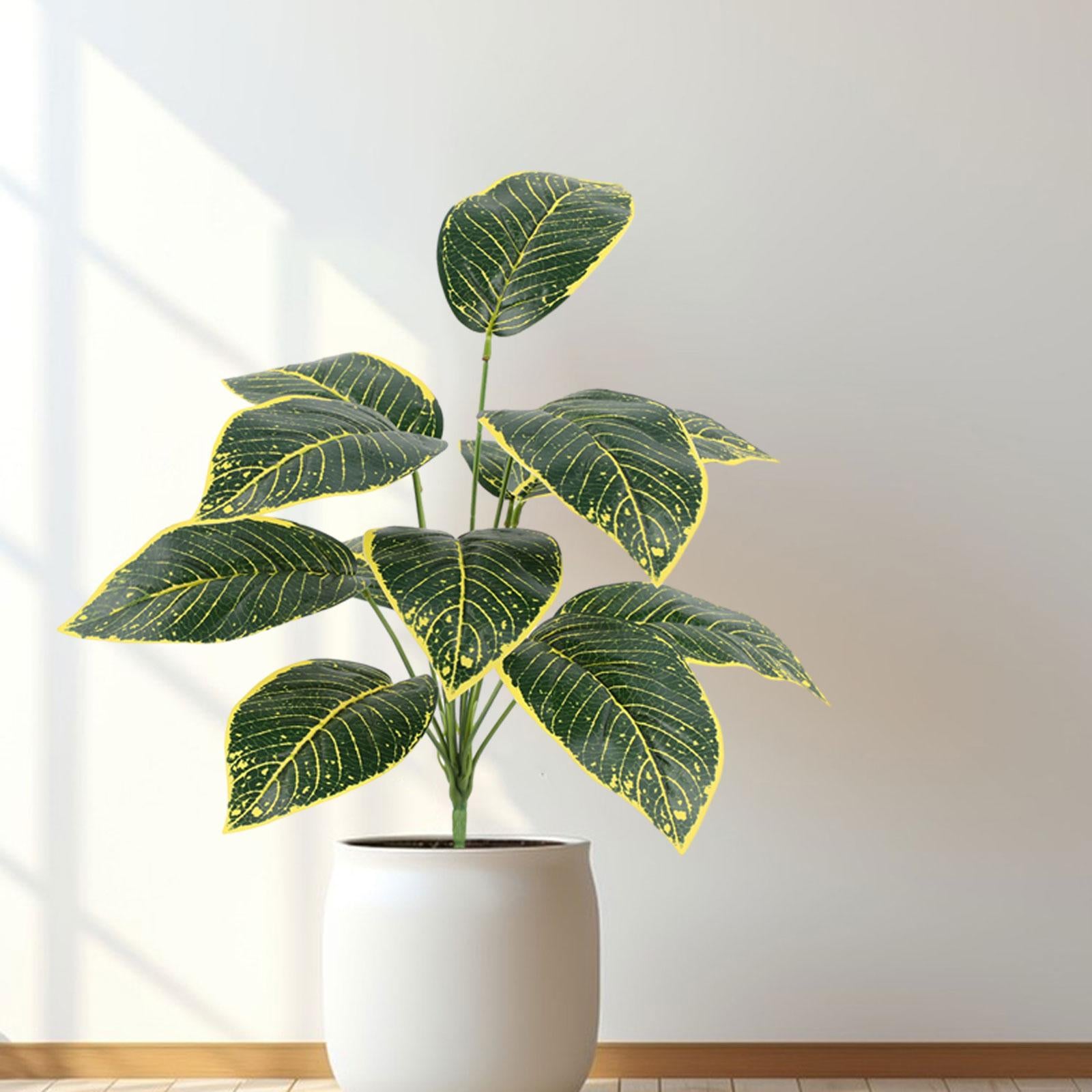 Faux Plants Realistic Green Garden Decoration for Living Room Kitchen Indoor Style D