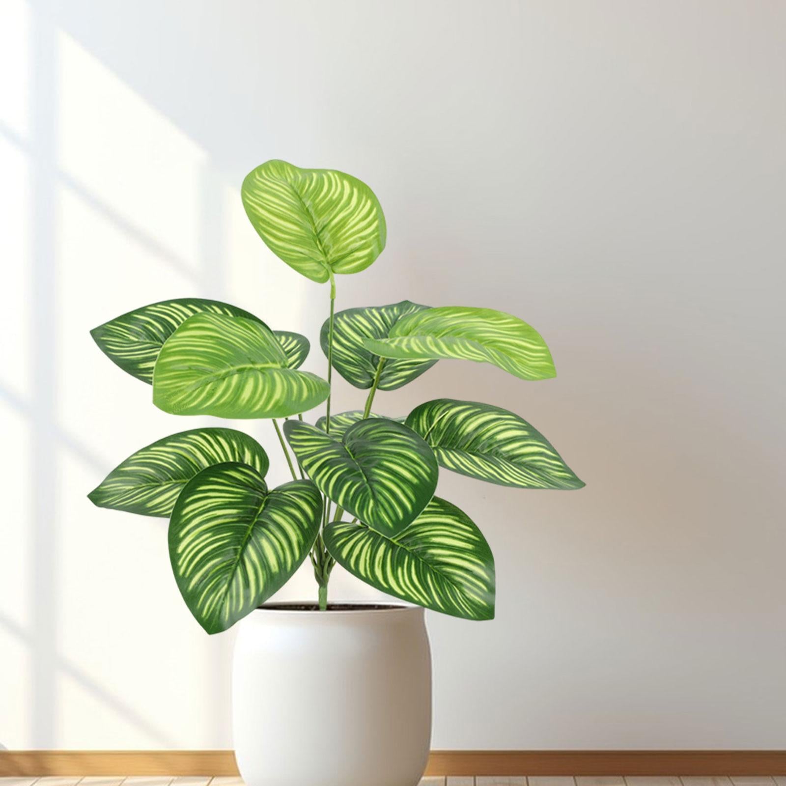 Faux Plants Realistic Green Garden Decoration for Living Room Kitchen Indoor Style F