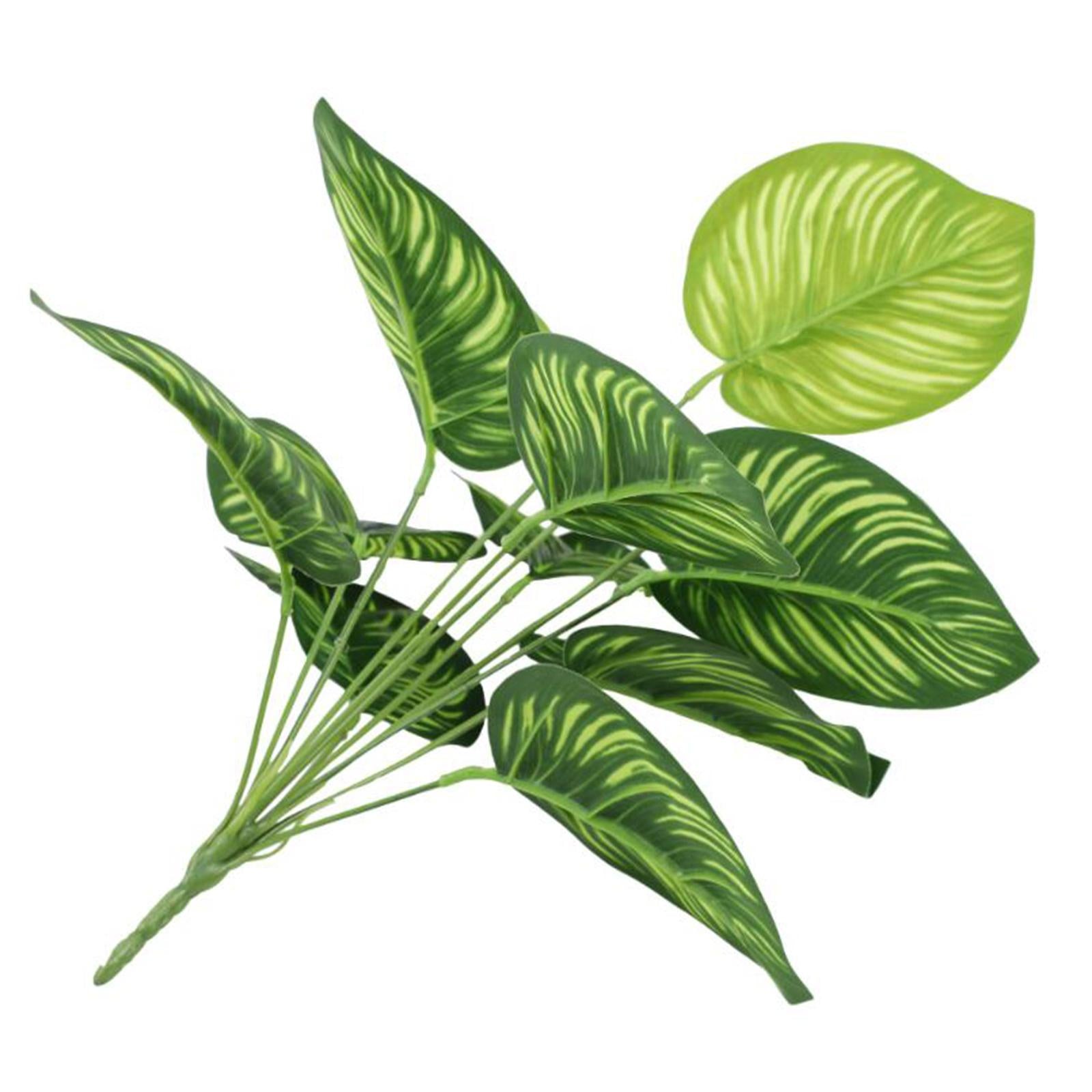 Faux Plants Realistic Green Garden Decoration for Living Room Kitchen Indoor Style F