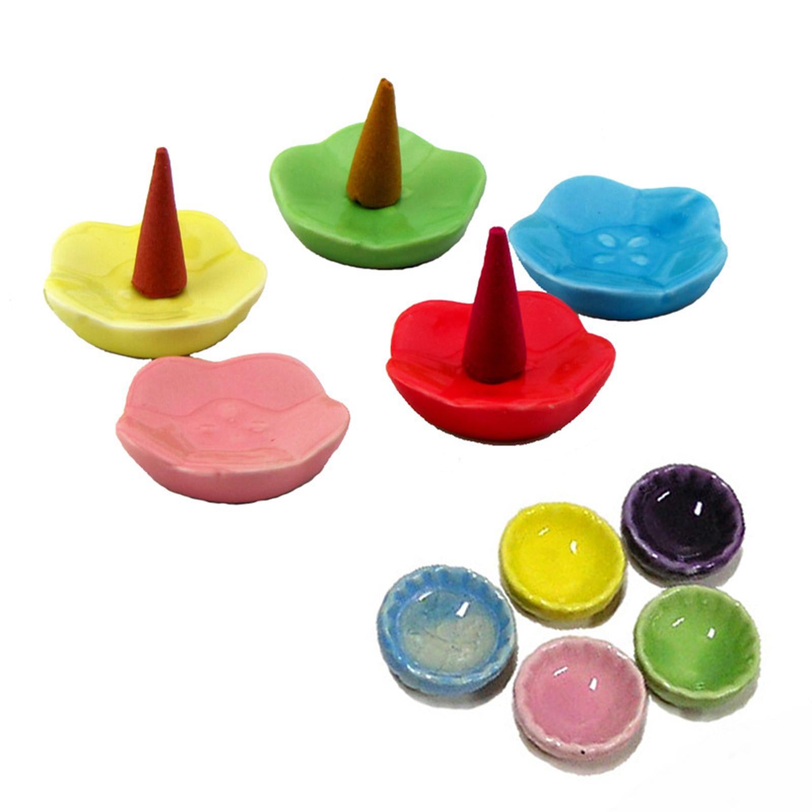 Incense Holder Crafts Durable Multipurpose Ceramic for Desk Bedroom Tea Room