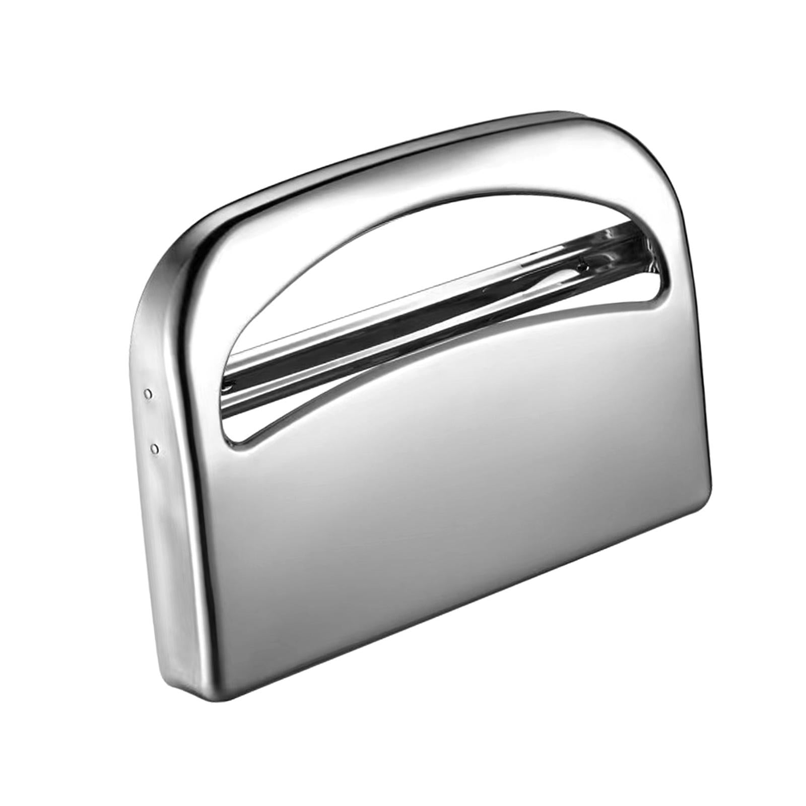 Toilet Seat Covers Dispenser Stainless Steel for Restaurants Bathroom Office Style B