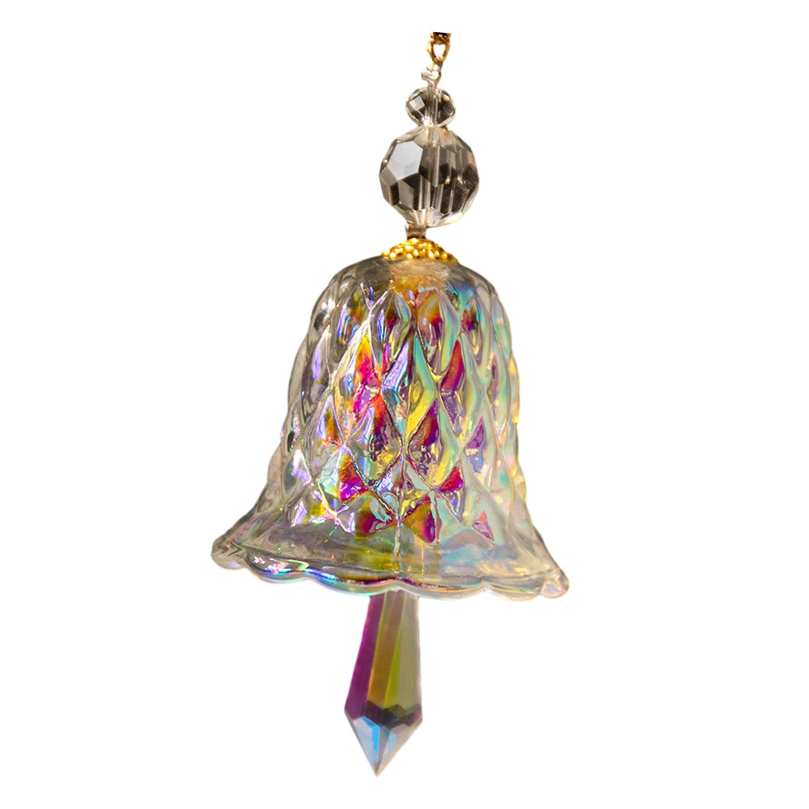 Sun Catching Hanging Hanging Wind Chime Style for Window Bedroom Living Room colorful
