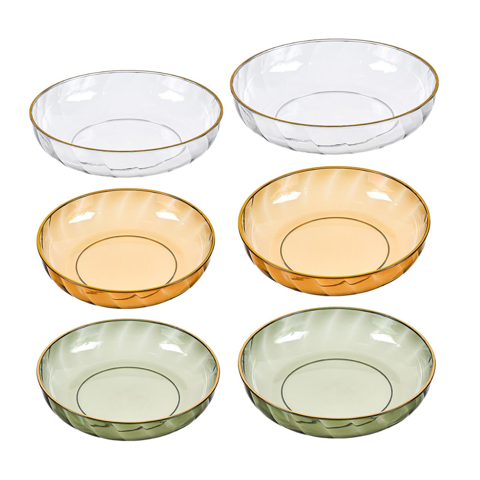 Snack Plates Fruit Plate for Table Centerpiece Jewelry Makeup Counter M white