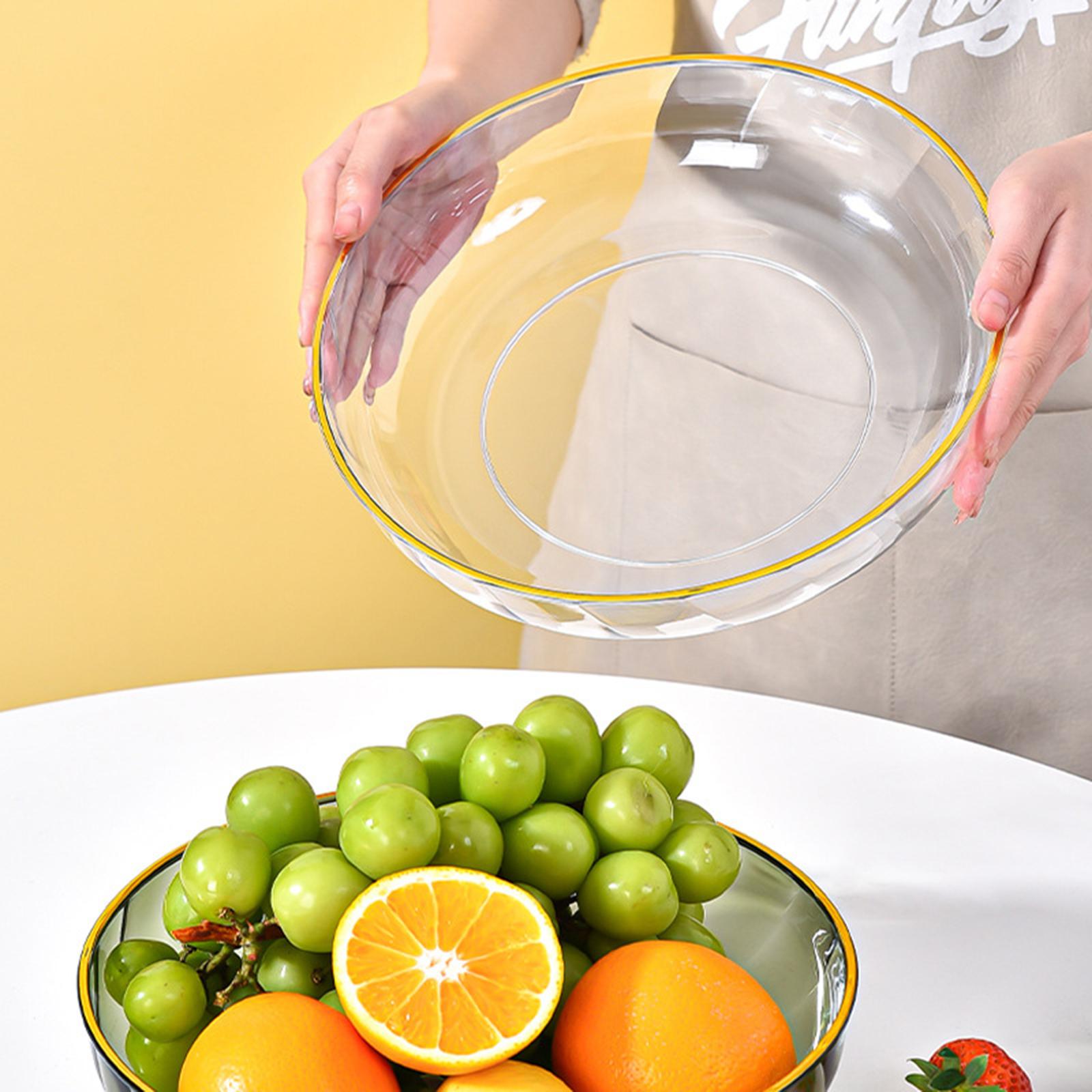 Snack Plates Fruit Plate for Table Centerpiece Jewelry Makeup Counter L white