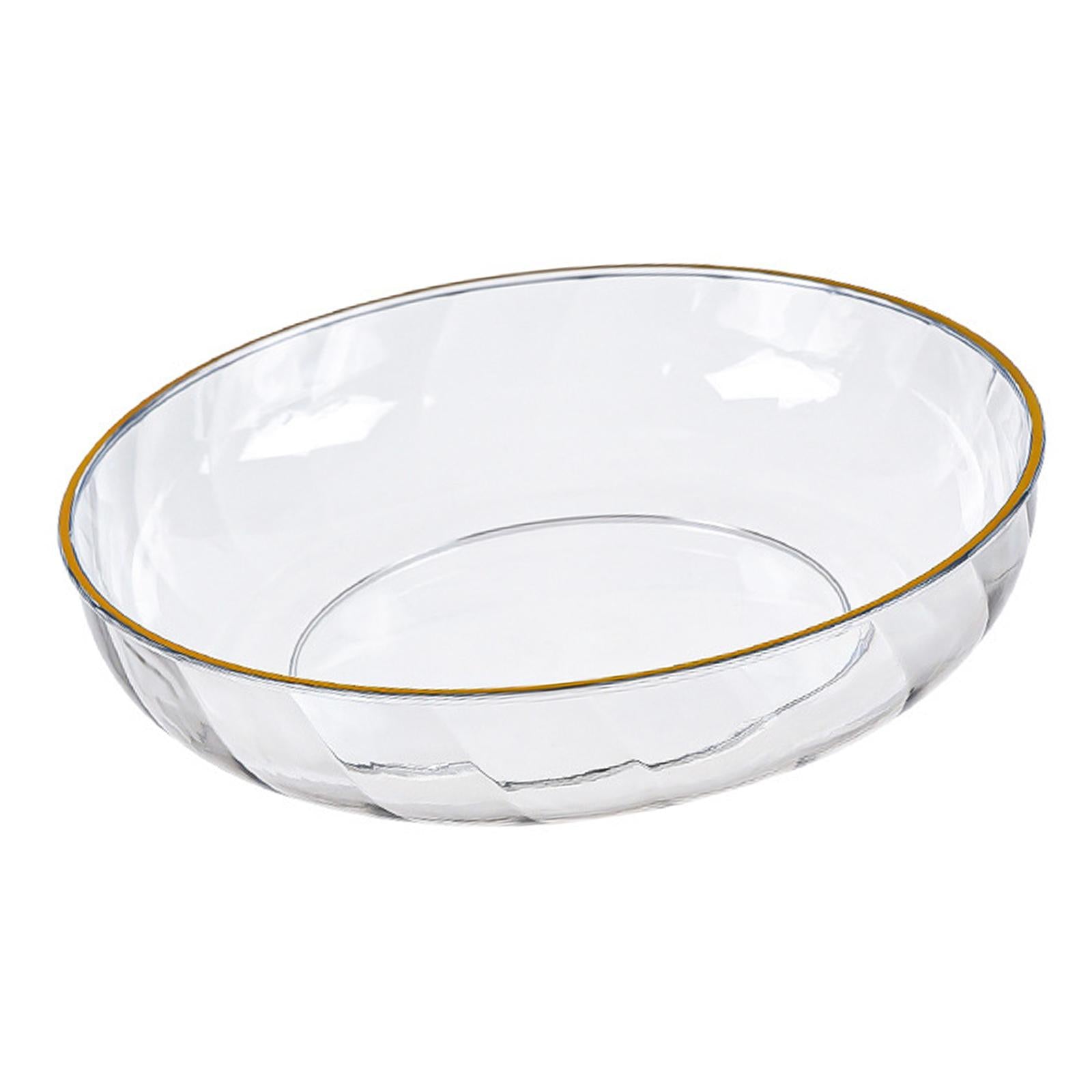 Snack Plates Fruit Plate for Table Centerpiece Jewelry Makeup Counter L white