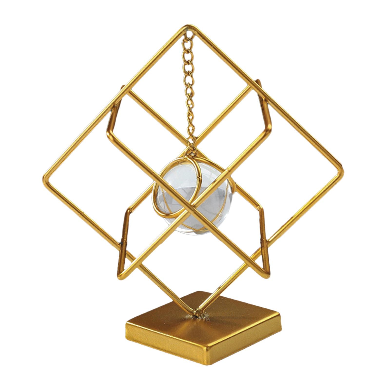 Nordic Desk Decor Crafts Geometric Sculpture for Home Porch Farmhouse Style C