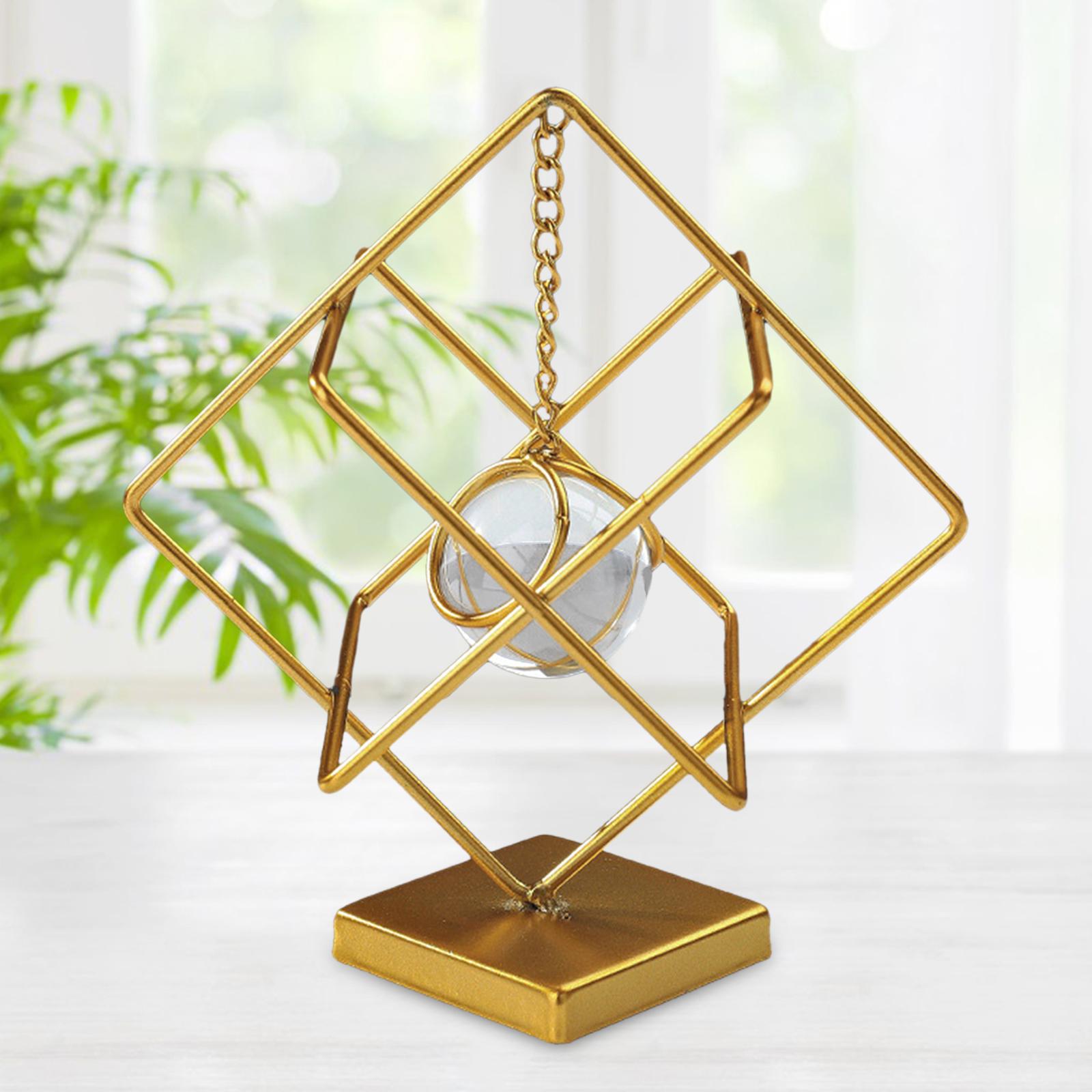 Nordic Desk Decor Crafts Geometric Sculpture for Home Porch Farmhouse Style C