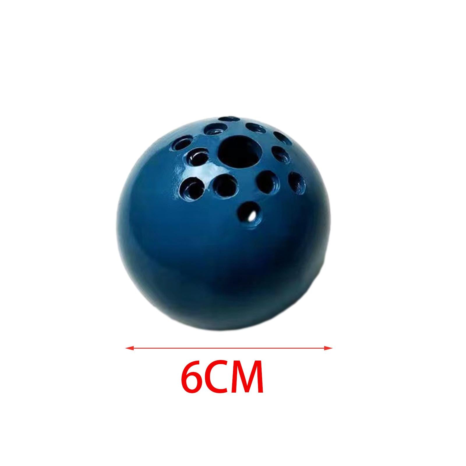 Ball Vase Mini Modern Small Resin Round Flower Pot for Bedroom Garden Office Light Blue