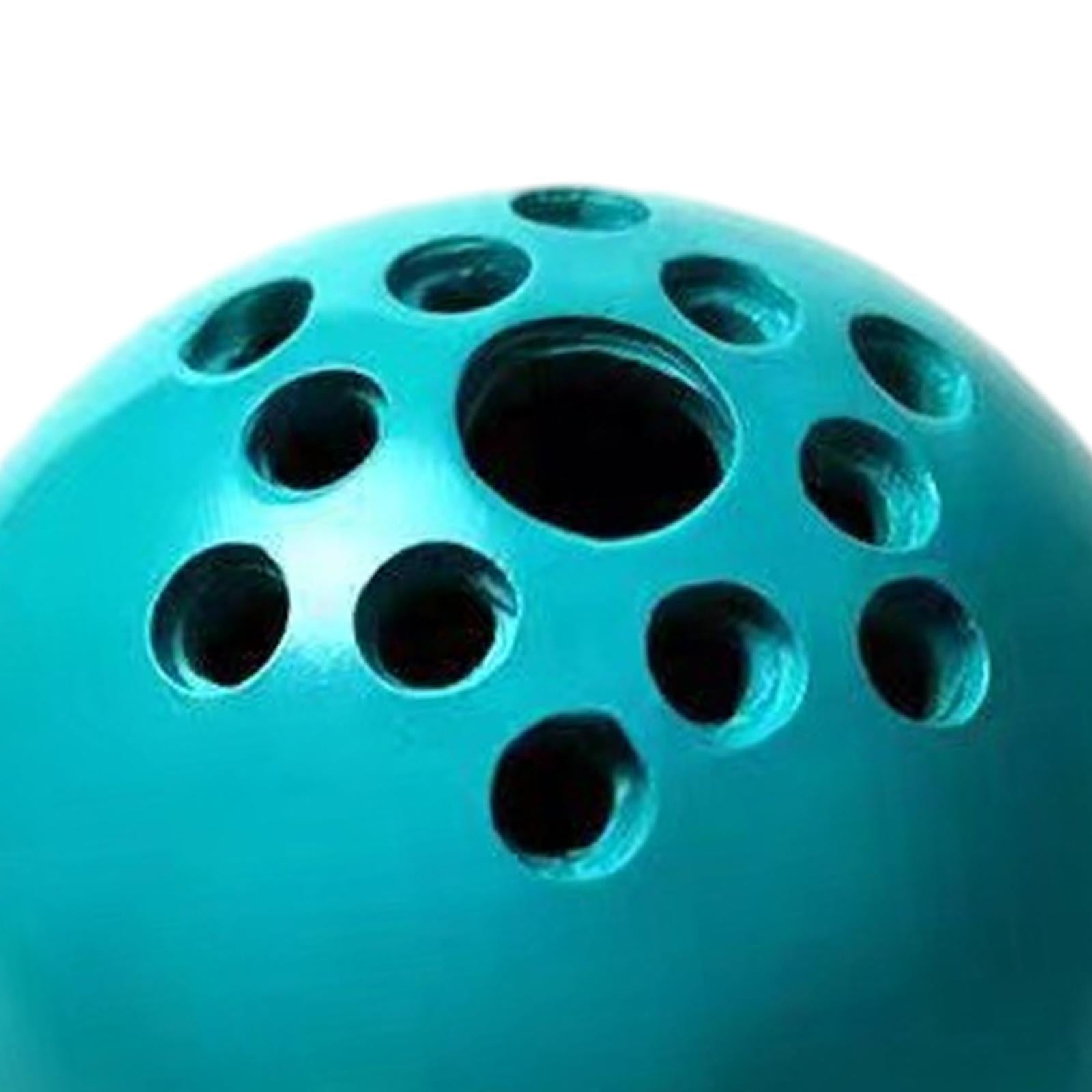 Ball Vase Mini Modern Small Resin Round Flower Pot for Bedroom Garden Office Sky Blue