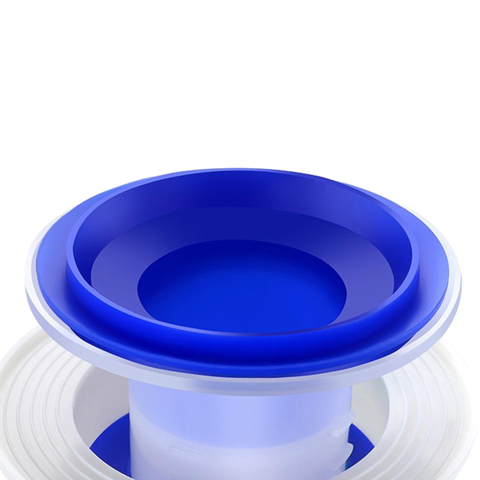 Toilet Odor Prevent Plug Silicone Flange Ring for Bathroom Restroom Lavatory