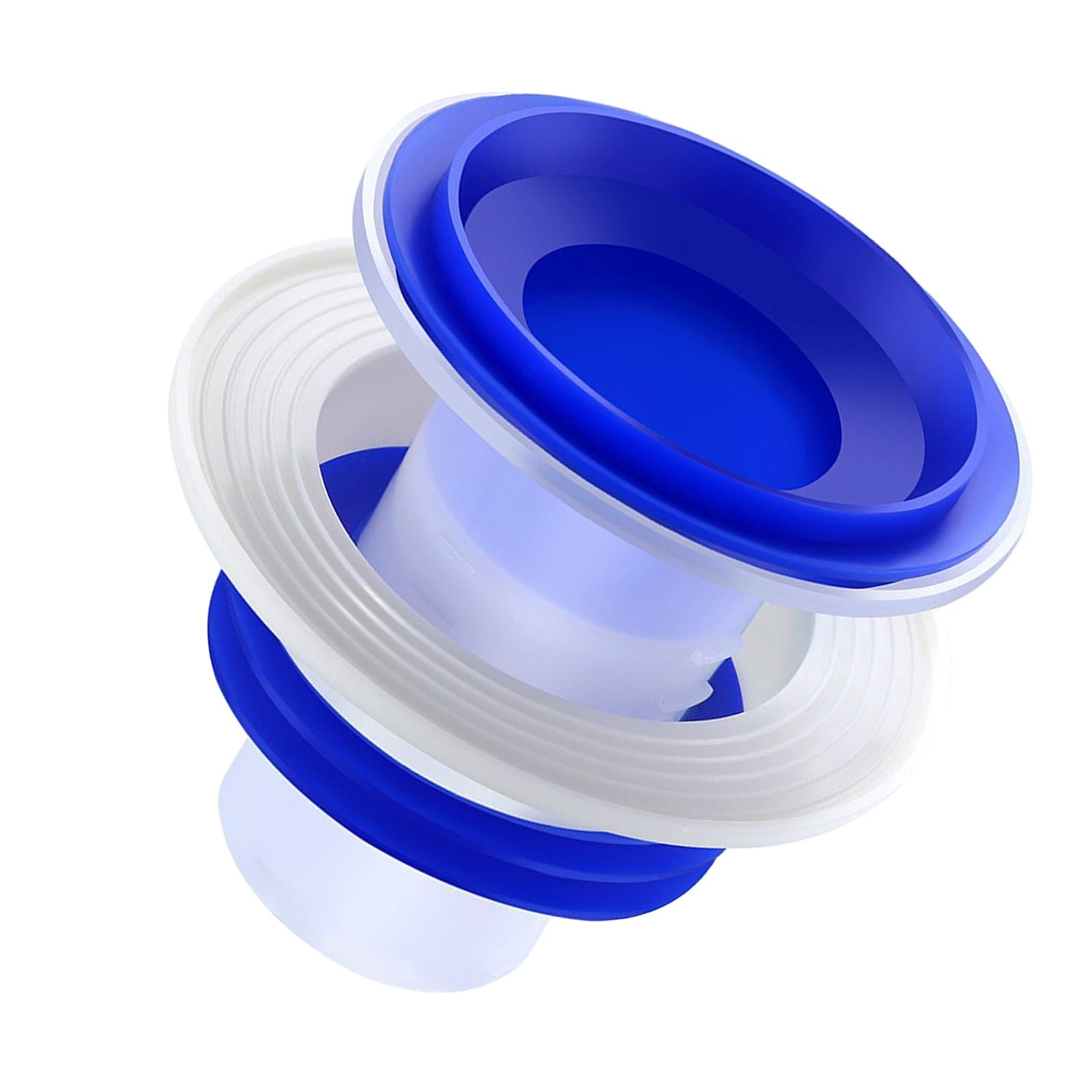 Toilet Odor Prevent Plug Silicone Flange Ring for Bathroom Restroom Lavatory