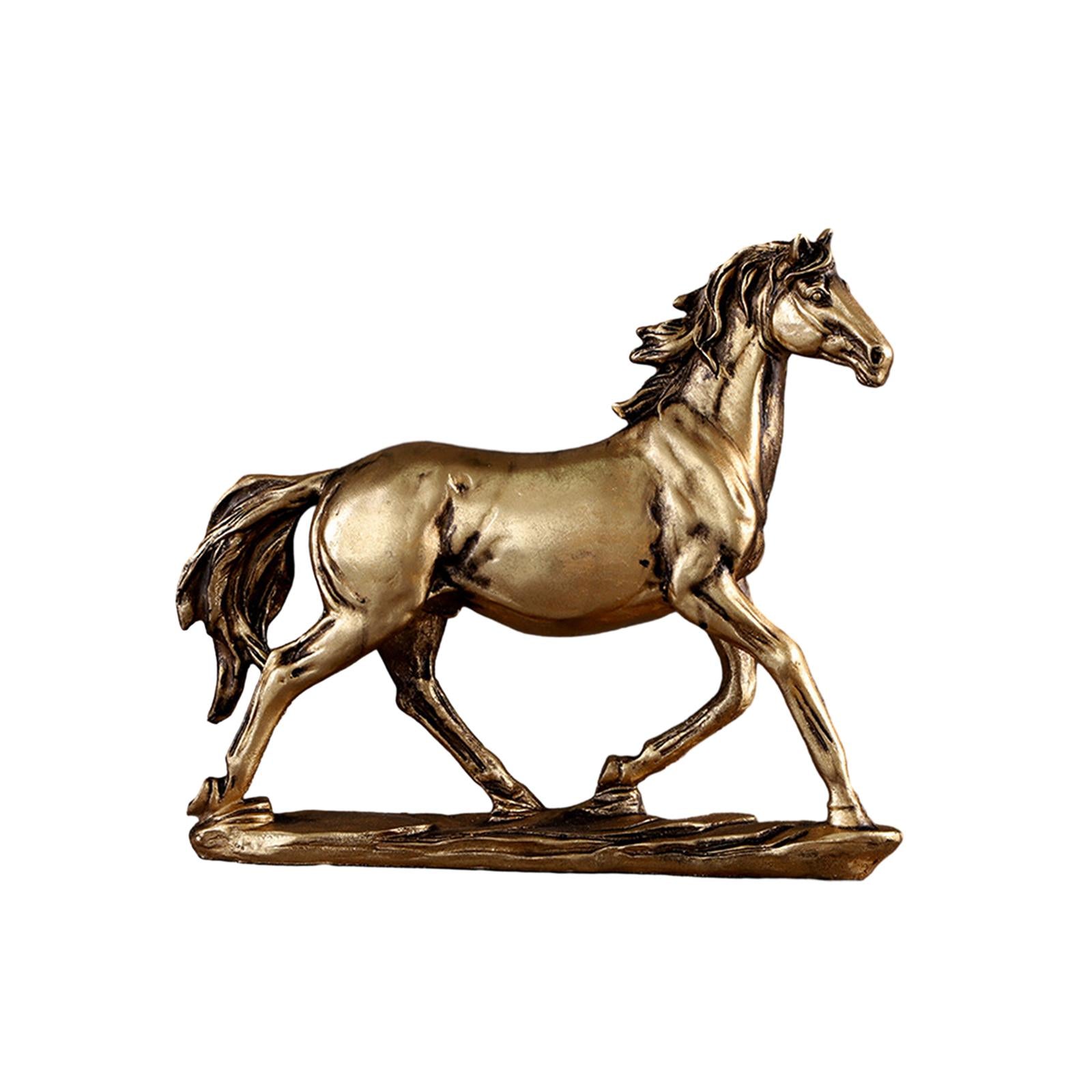 Horse Statue Modern Furnishing Horse Sculpture for Bedroom Study Living Room Standing