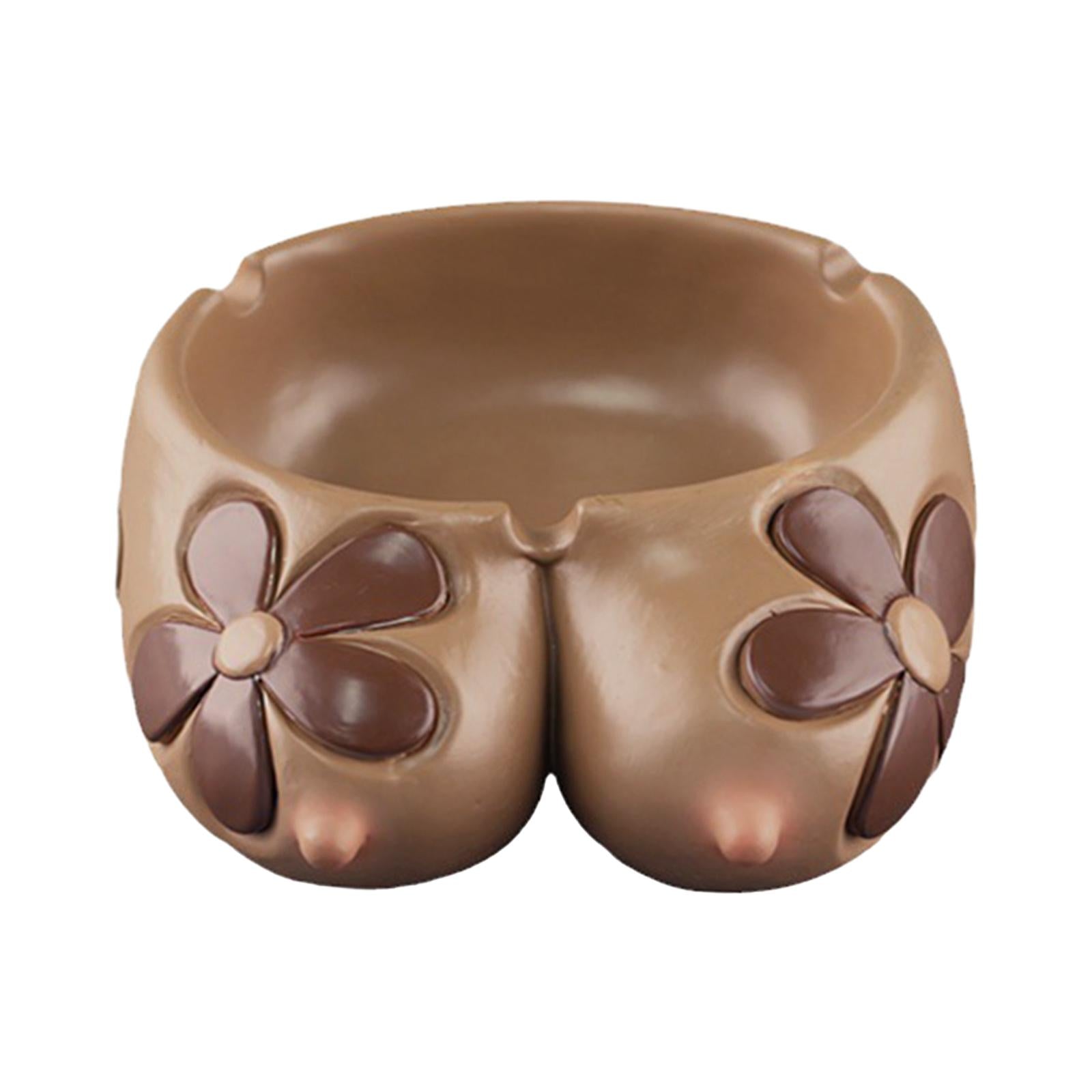 Resin Ashtray Gifts Sculpture Crafts Table Collectable Room Decor Decoration