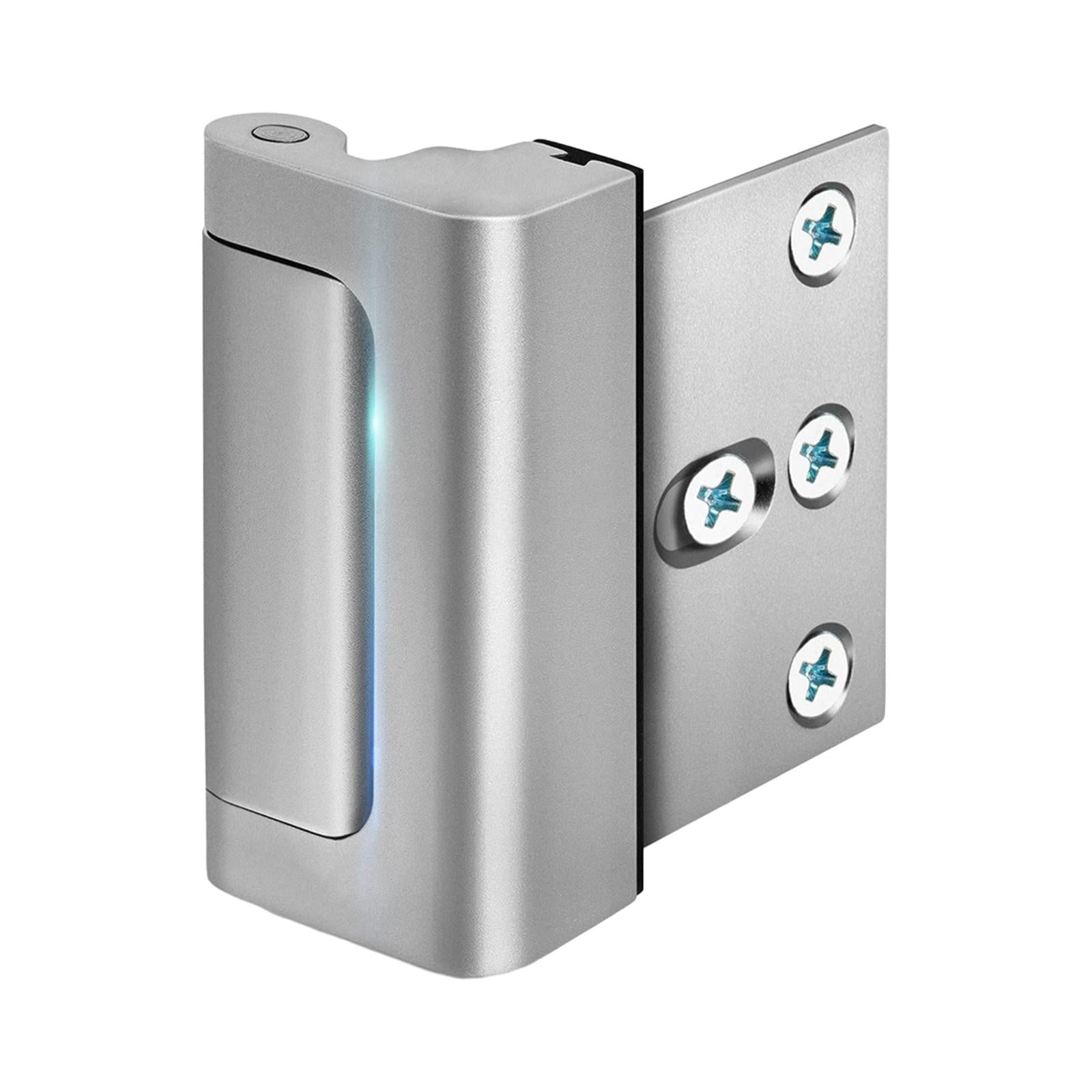 Childproof Door Reinforcement Lock Multipurpose Childproof Safety Door Locks Silver
