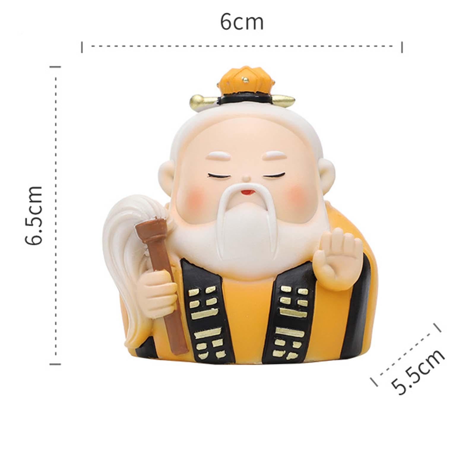 Car Dashboard Ornament Cute Resin Figurine Decoration for Shelves Decoration Style B