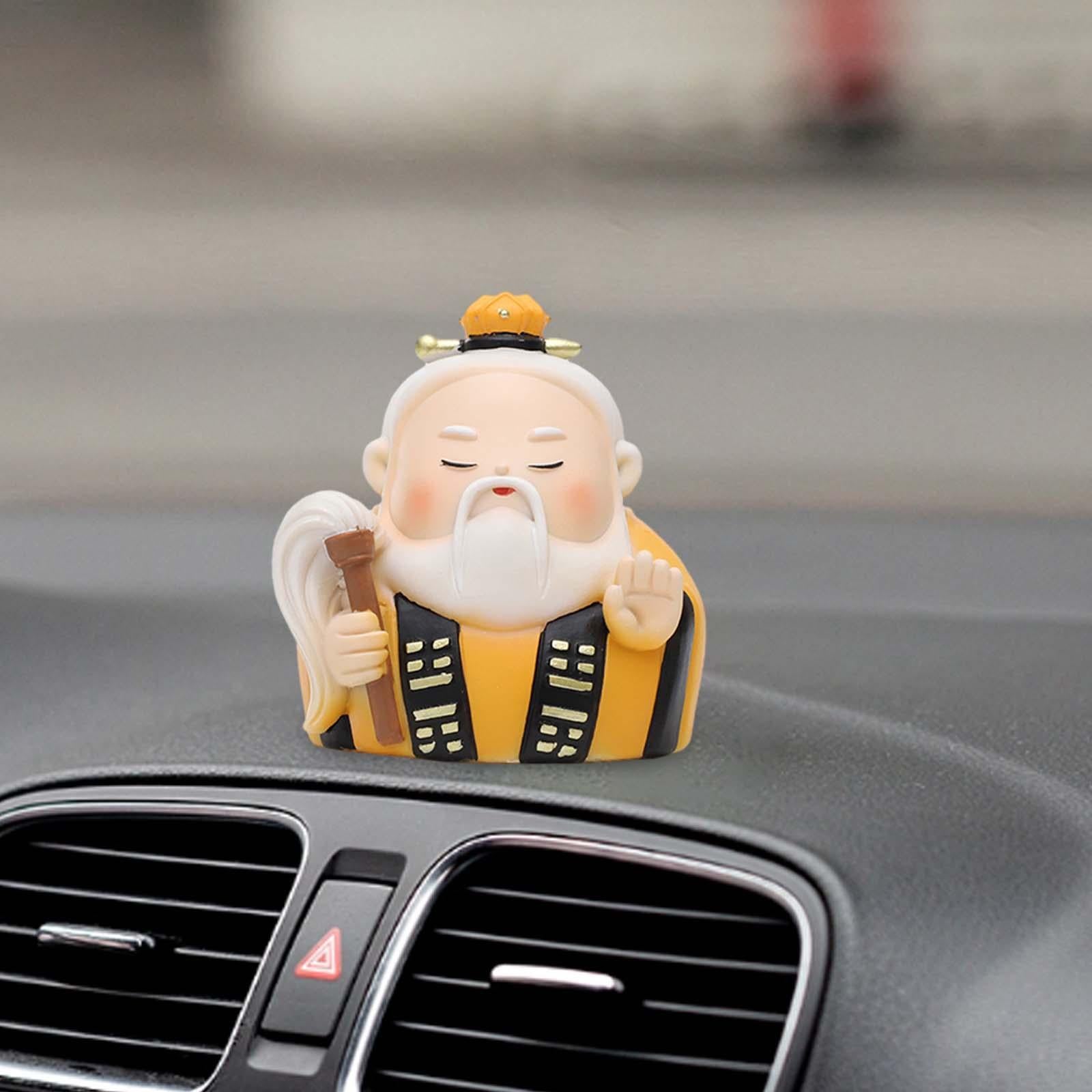 Car Dashboard Ornament Cute Resin Figurine Decoration for Shelves Decoration Style B