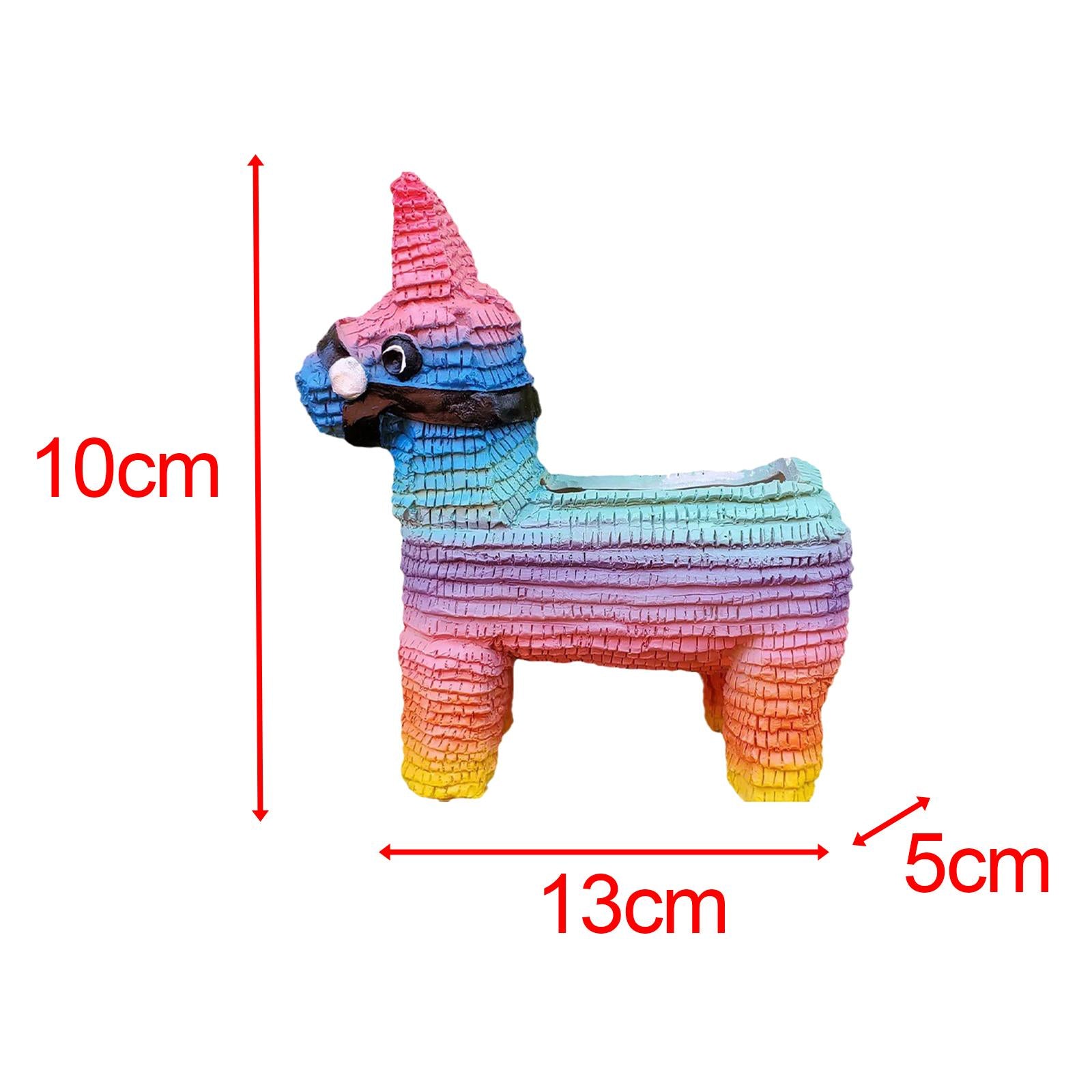 Horse Shape Flower Pot Planter Resin Succulent Flower Pot for Outdoor Indoor